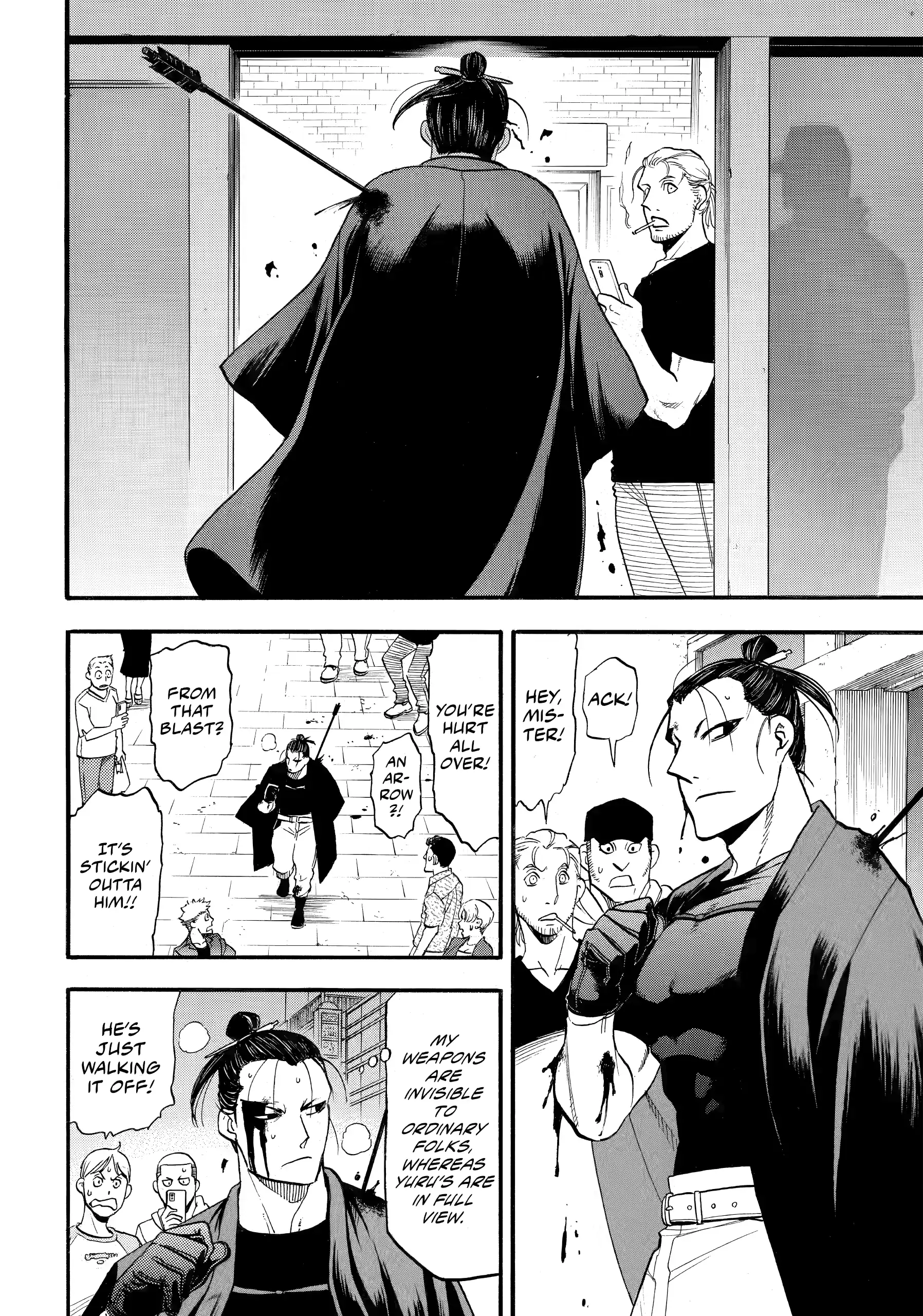 Yomi No Tsugai Chapter 45 - page 34