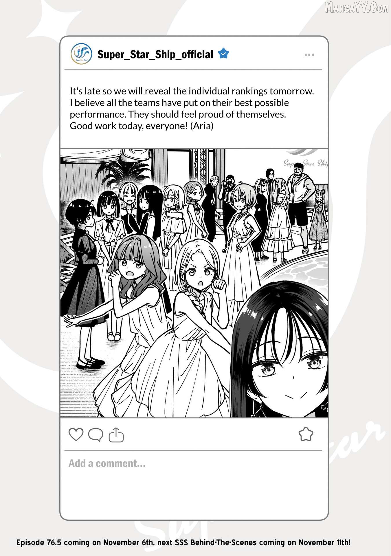 Idol×Idol Story! Chapter 76.4 - page 1
