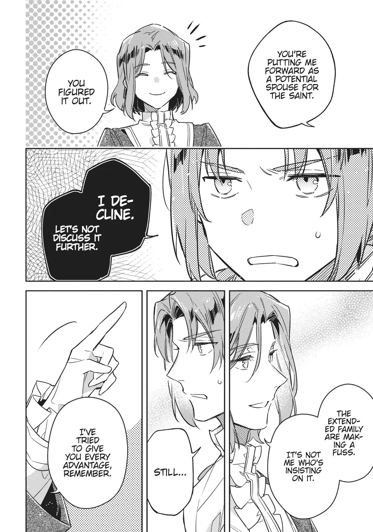 The Power of the Saint is All Around Chapter 37.5 - page 28
