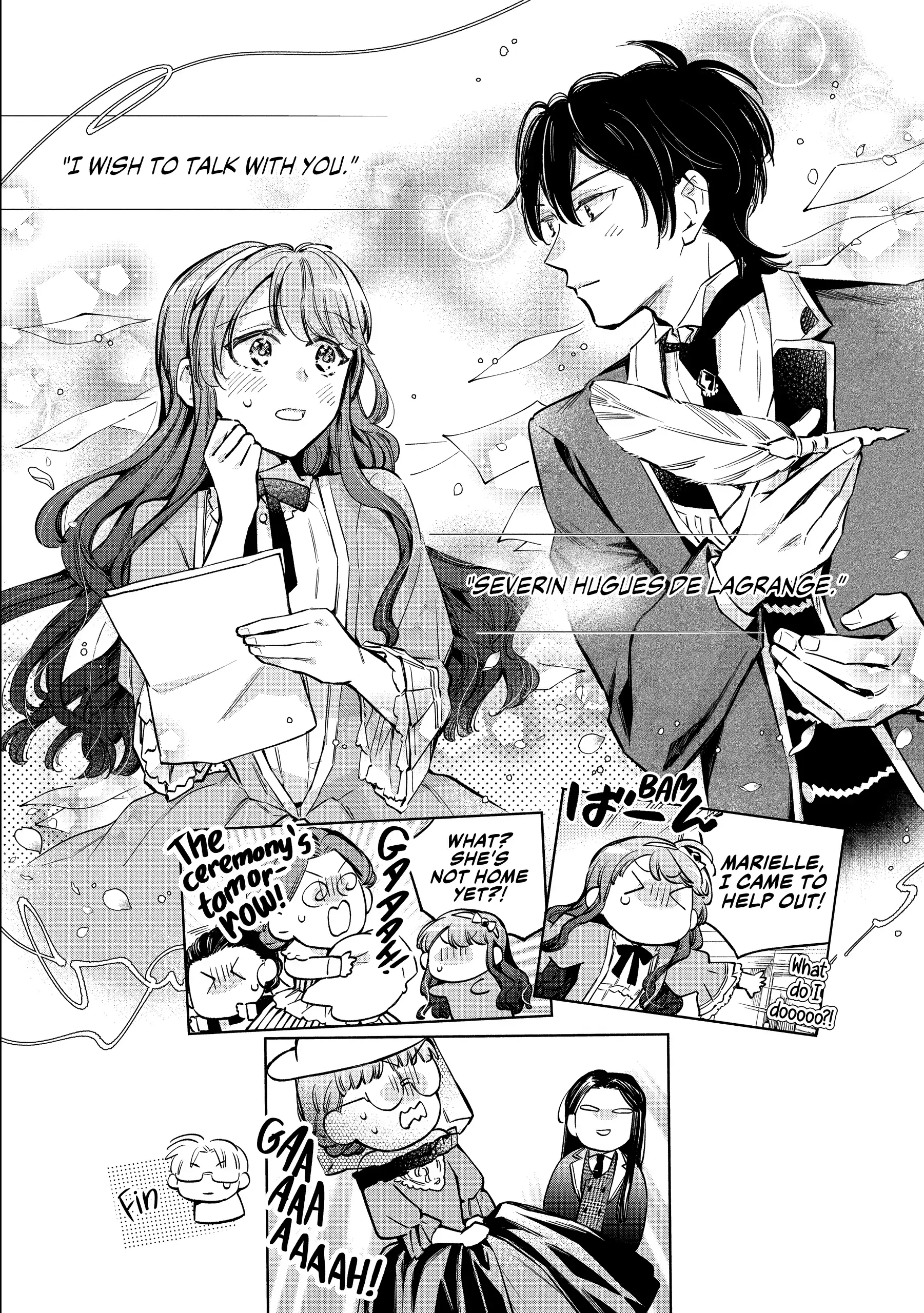 Marielle Clarac's Engagement Chapter 55.5 - page 8