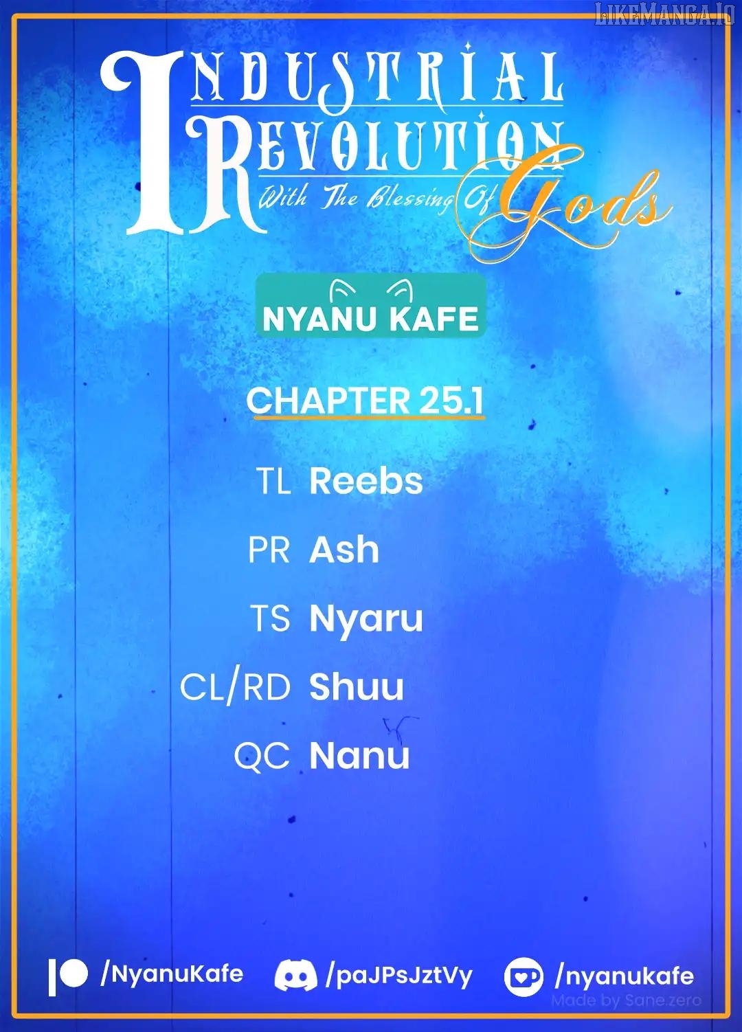 Kamigami No Kago De Seisan Kakumei Chapter 25.1 - page 1
