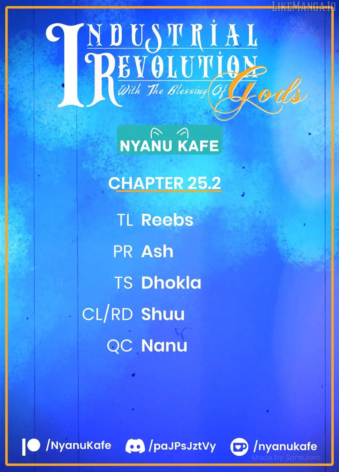 Kamigami No Kago De Seisan Kakumei Chapter 25.2 - page 1