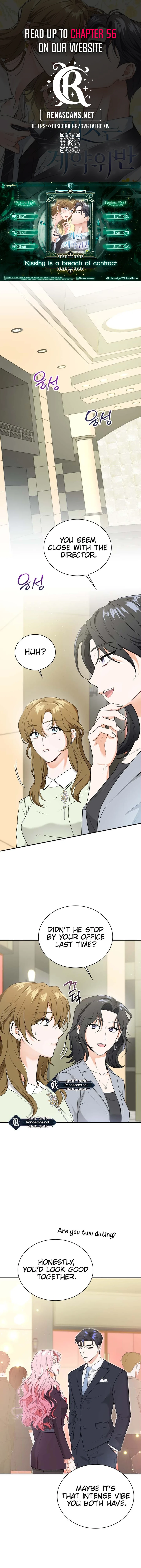 Kissing Is a Violation of Contract Chapter 23 - page 1