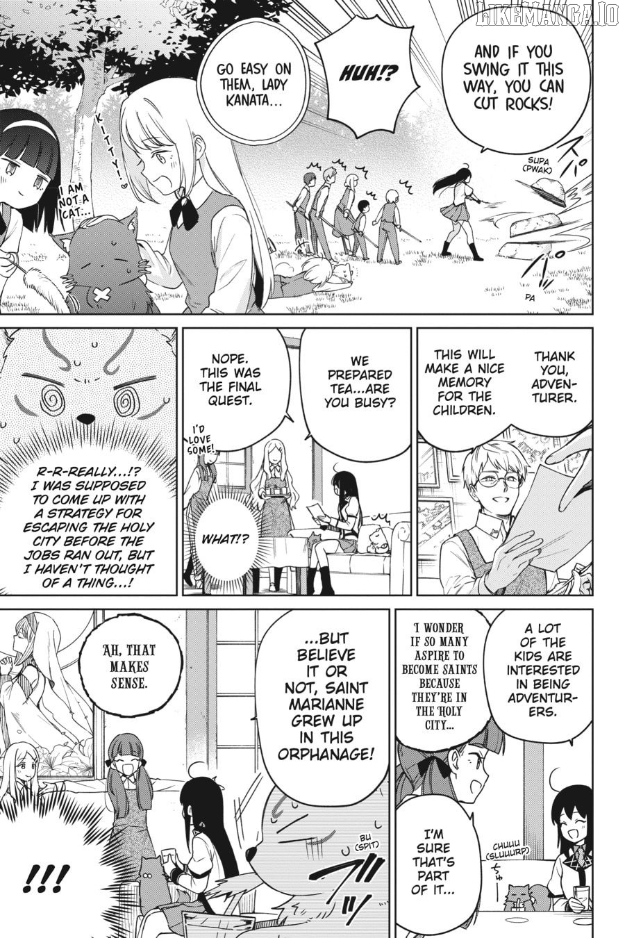 Saint? No, It's A Passing Demon! ~Absolutely Invincible Saint Travels With Mofumofu~ Chapter 17 - page 13