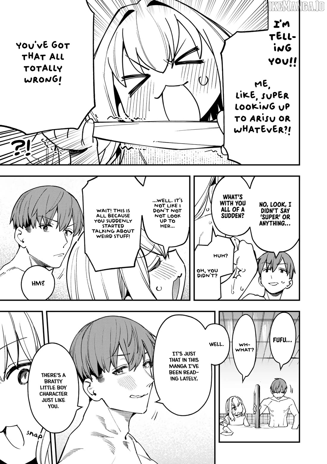 Seitokai Ni Mo Ana Wa Aru! Chapter 85 - page 7