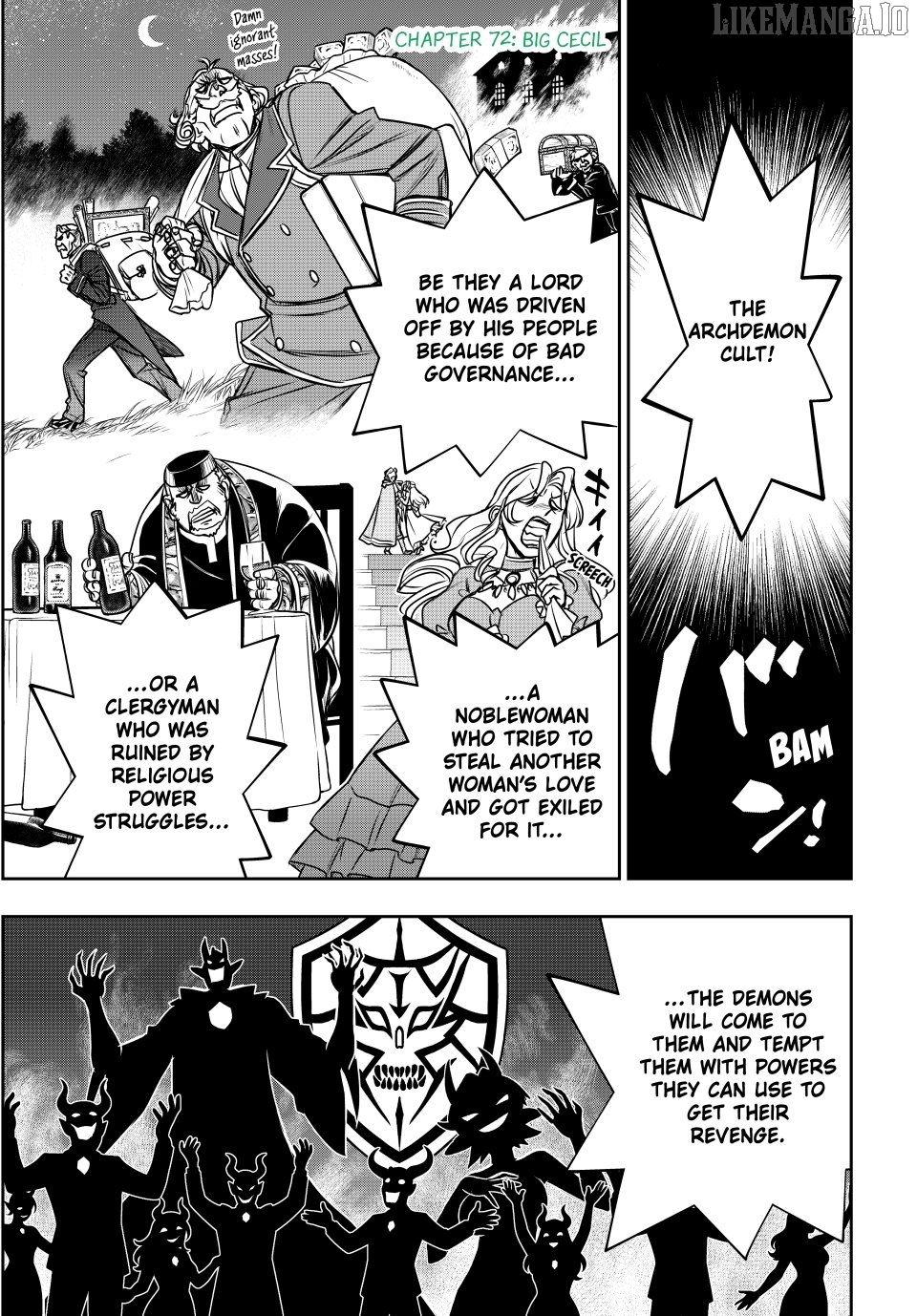 I Got My Wish and Reincarnated as the Villainess (Last Boss)! Chapter 72 - page 1