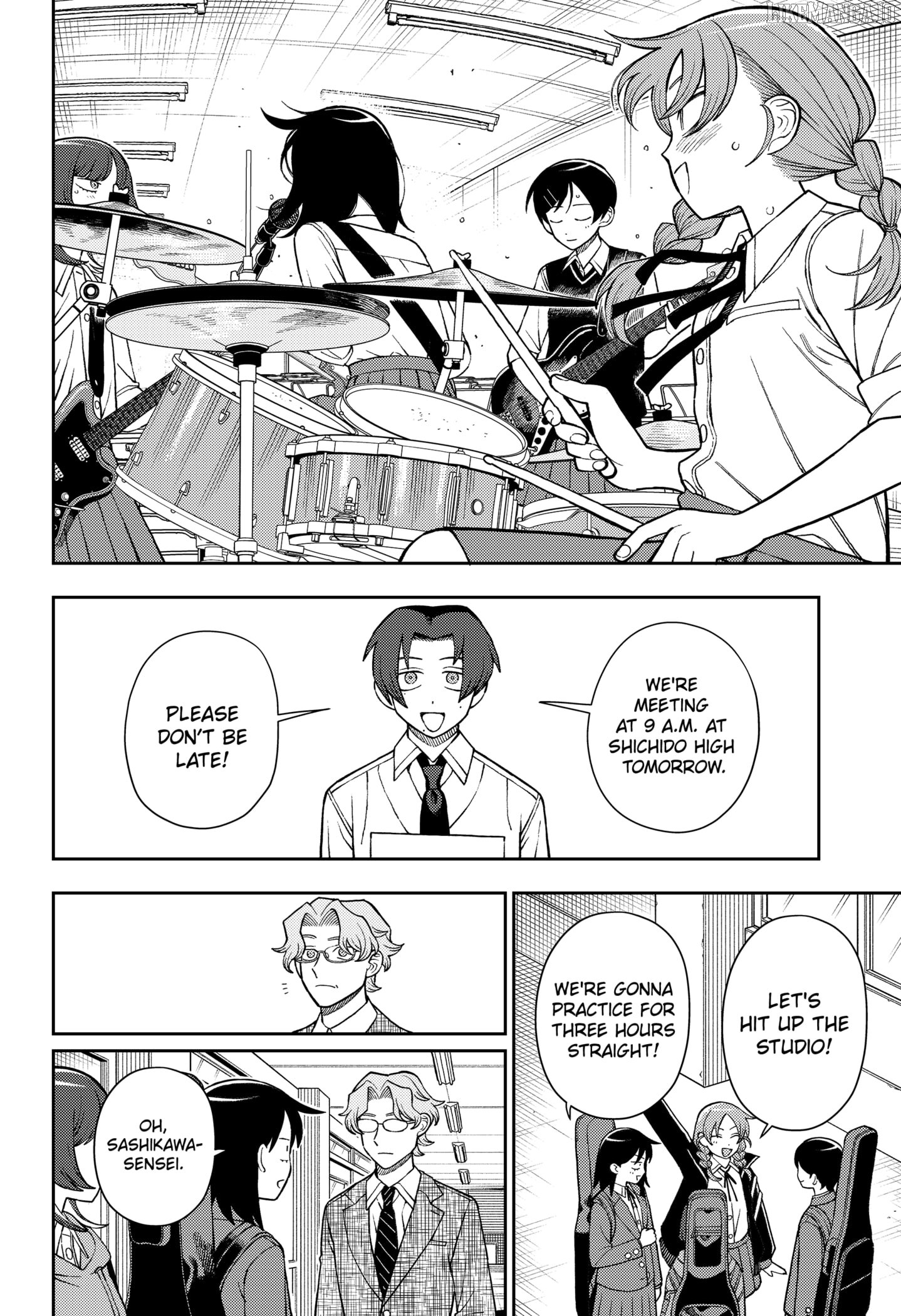 Girl meets Rock! Chapter 84 - page 17