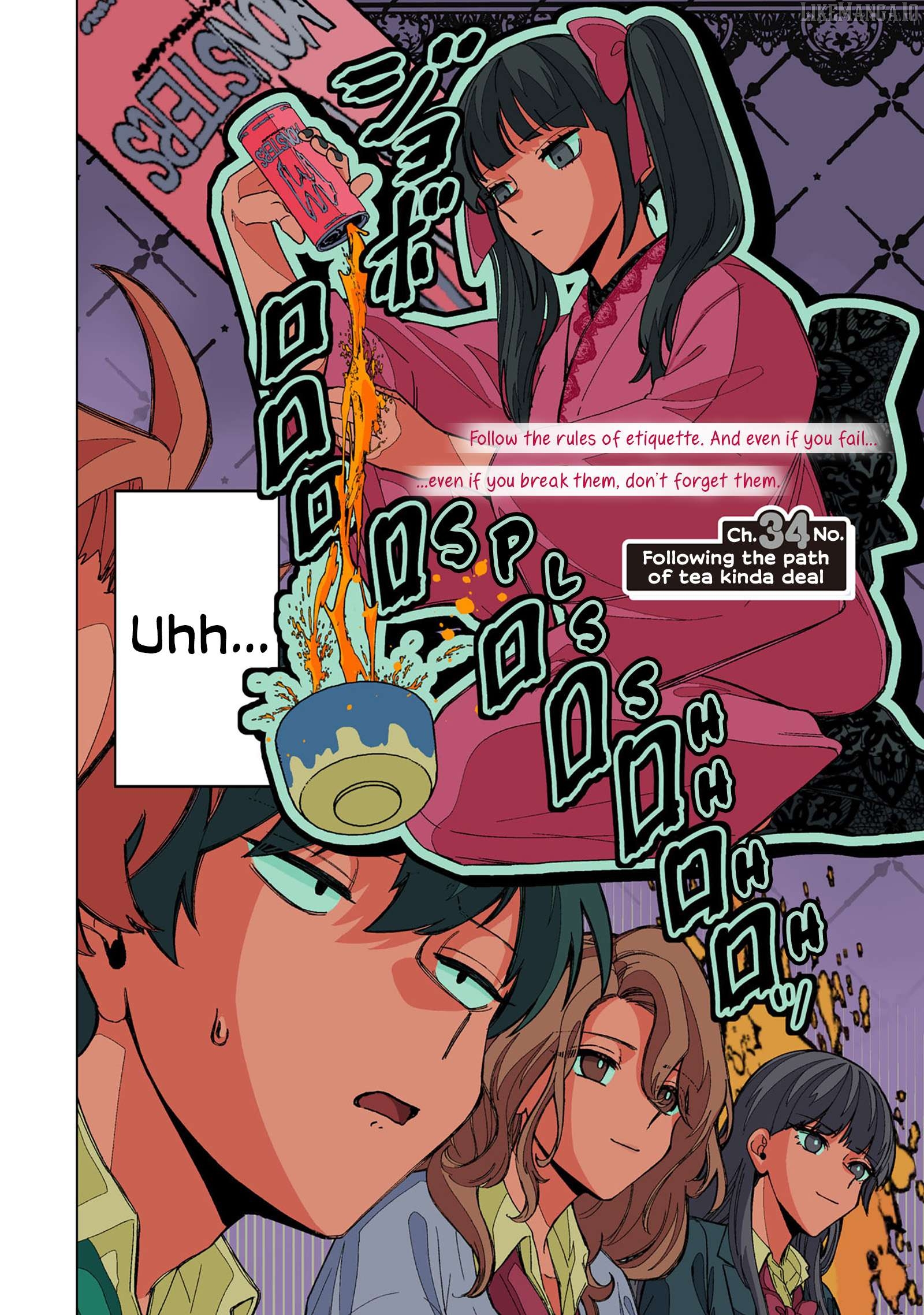 The Gals Who is Always Saying Insane Things. -My Daily Life at a Private Paranormal High School- Chapter 34 - page 2