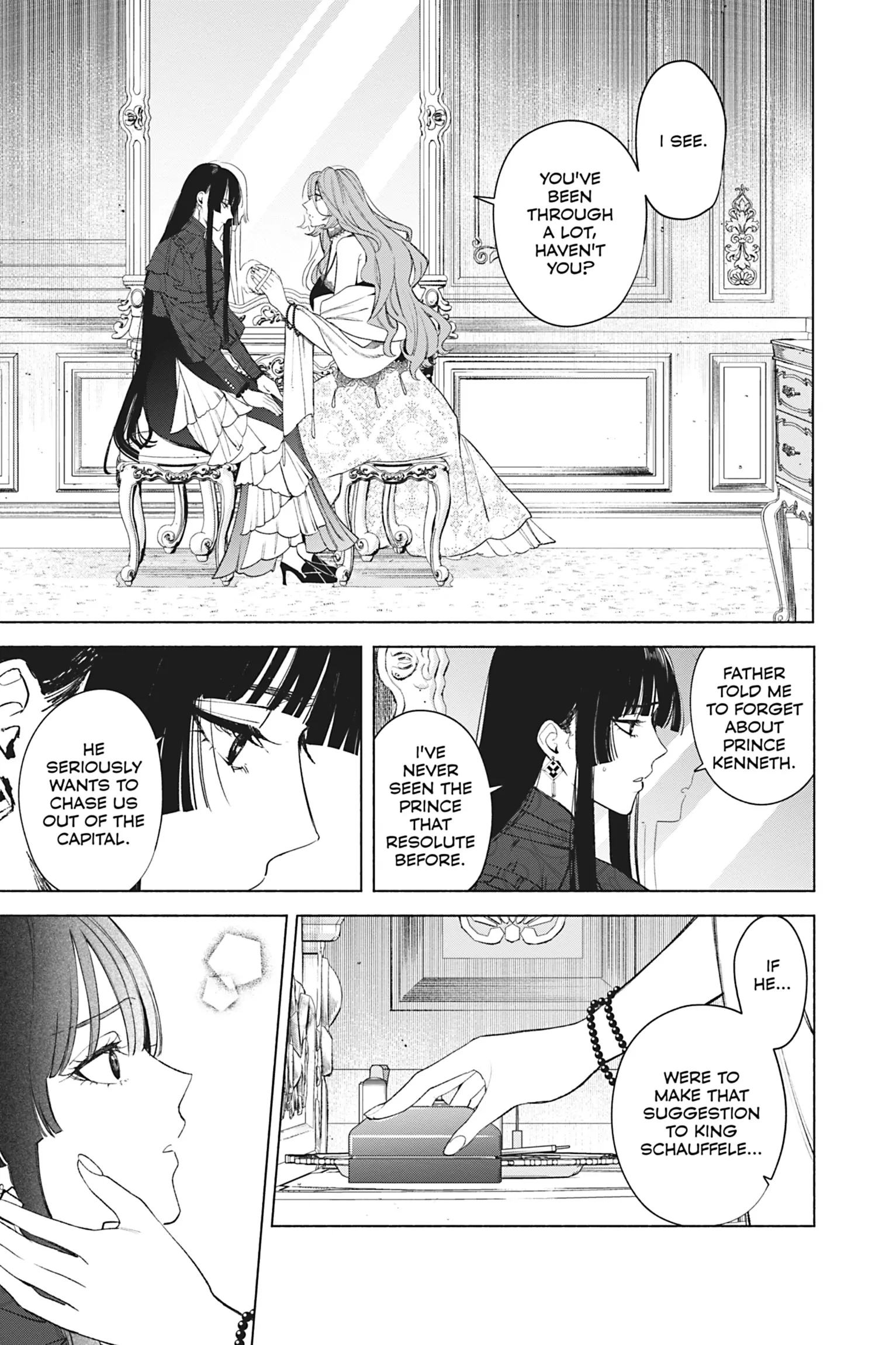 The Young Lady of a District Count Is Sold and Forced to Dote on the Crown Prince of the Neighboring Country Chapter 43 - page 12