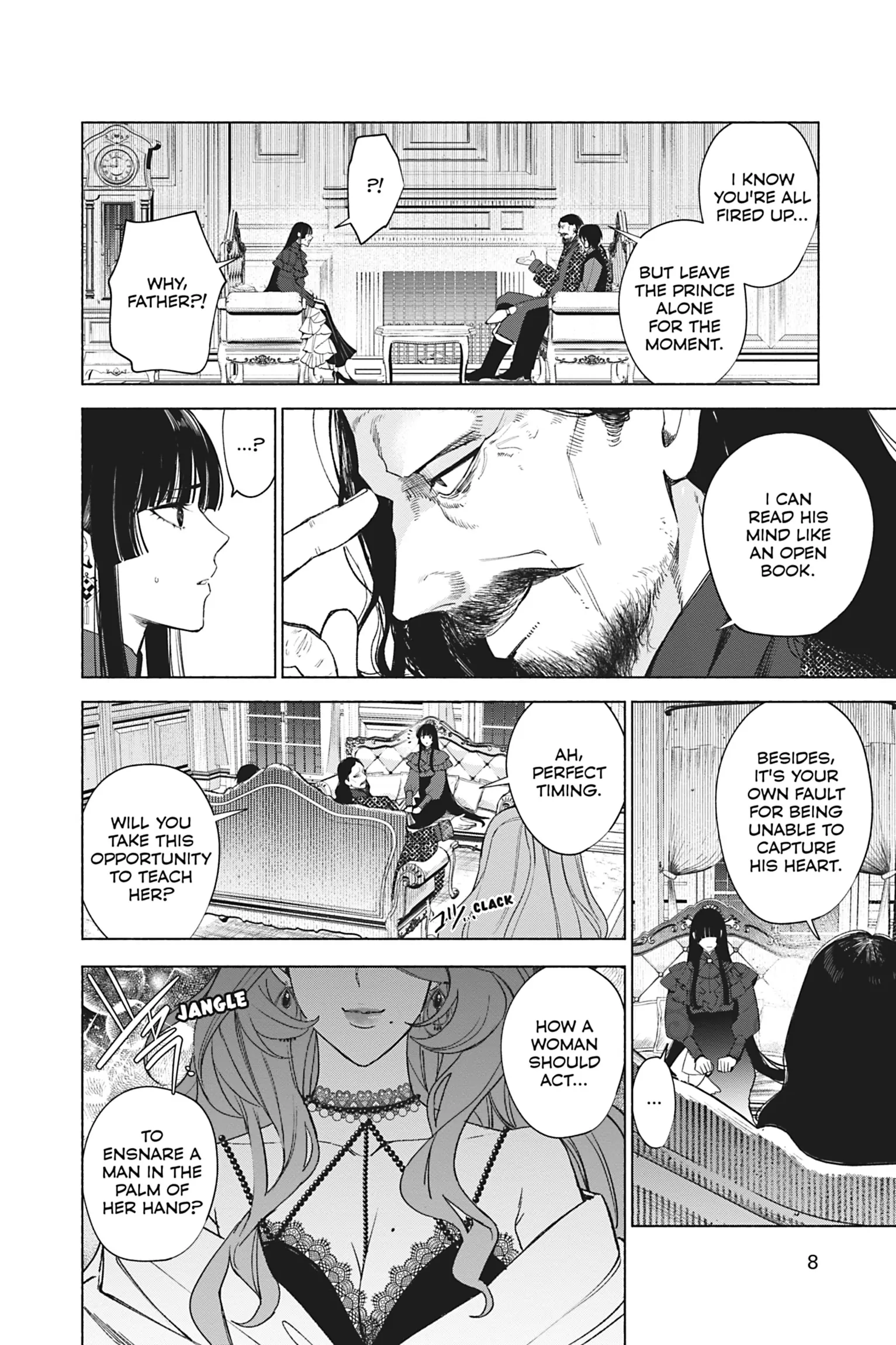 The Young Lady of a District Count Is Sold and Forced to Dote on the Crown Prince of the Neighboring Country Chapter 43 - page 9