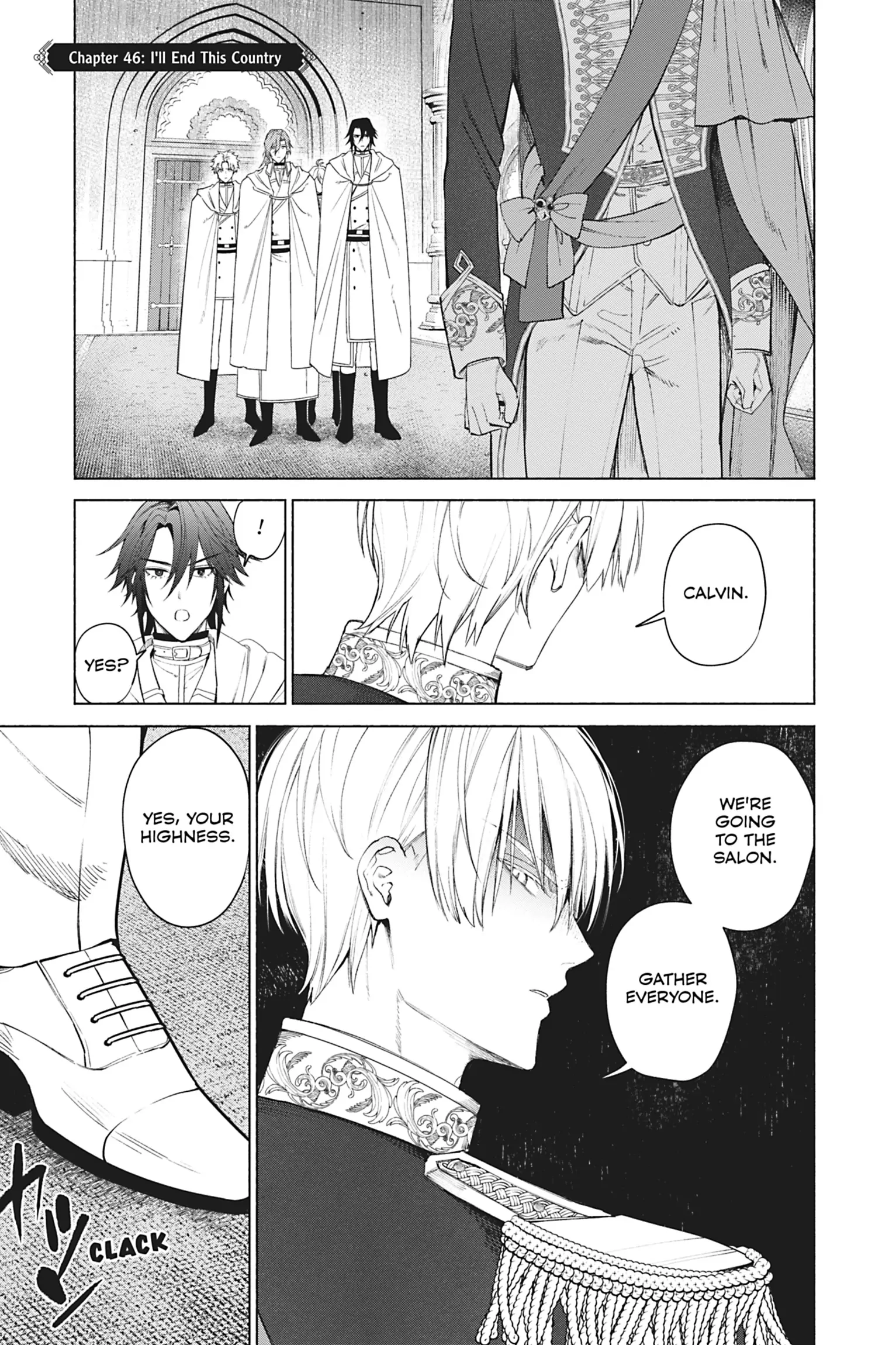The Young Lady of a District Count Is Sold and Forced to Dote on the Crown Prince of the Neighboring Country Chapter 46 - page 1