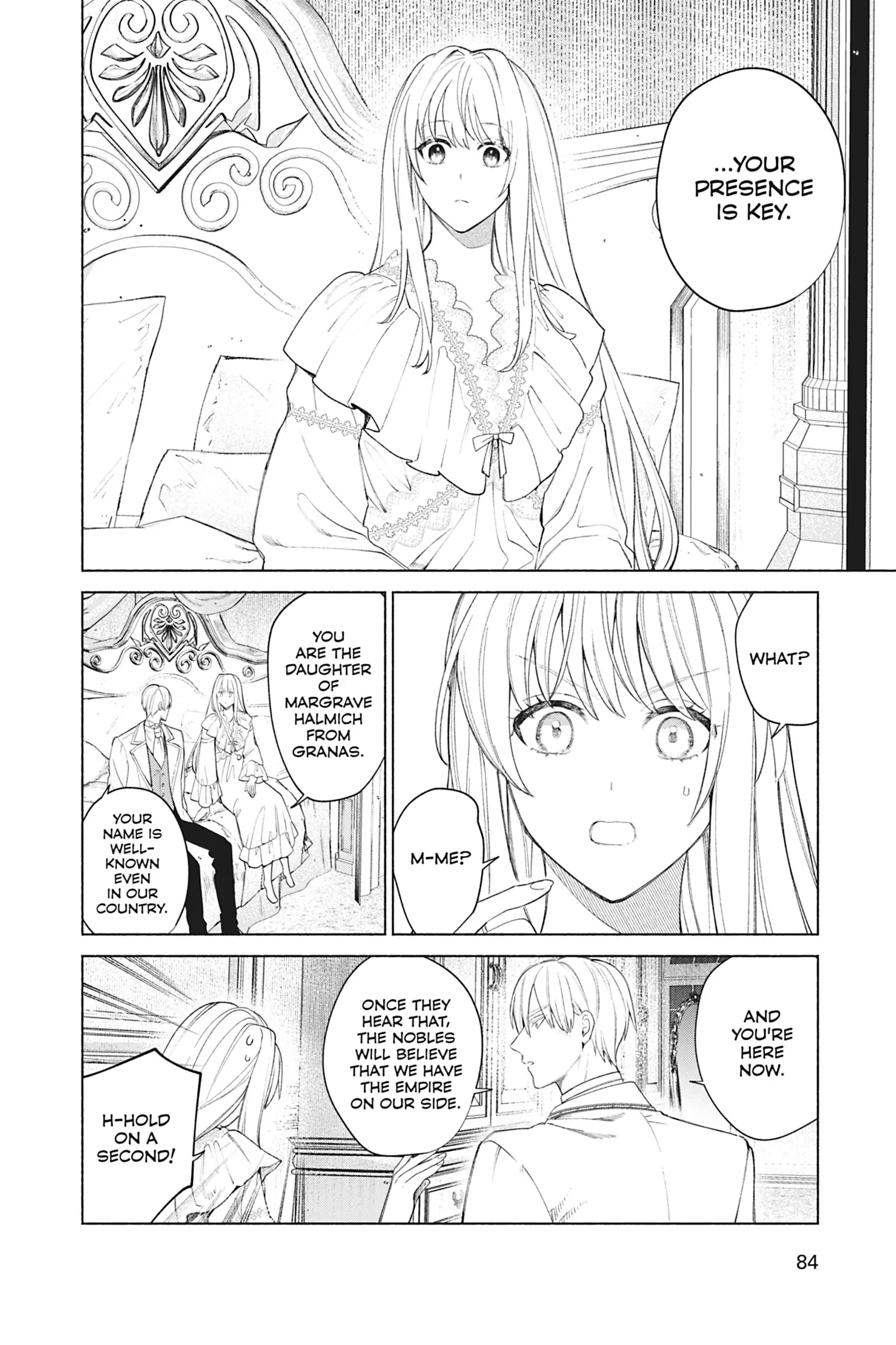 The Young Lady of a District Count Is Sold and Forced to Dote on the Crown Prince of the Neighboring Country Chapter 48 - page 8