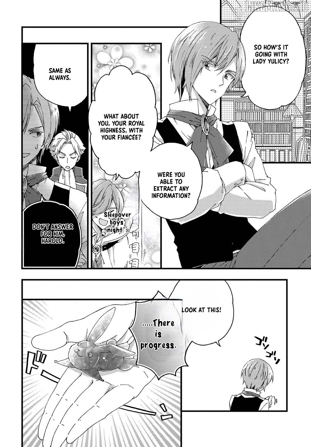 Betabore no Kon'yakusha ga Akuyaku Reijou ni Sare Sou na no de. Chapter 4 - page 14