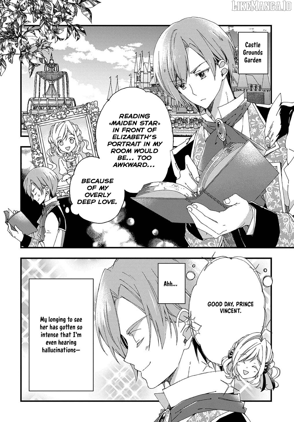 Betabore no Kon'yakusha ga Akuyaku Reijou ni Sare Sou na no de. Chapter 4 - page 4