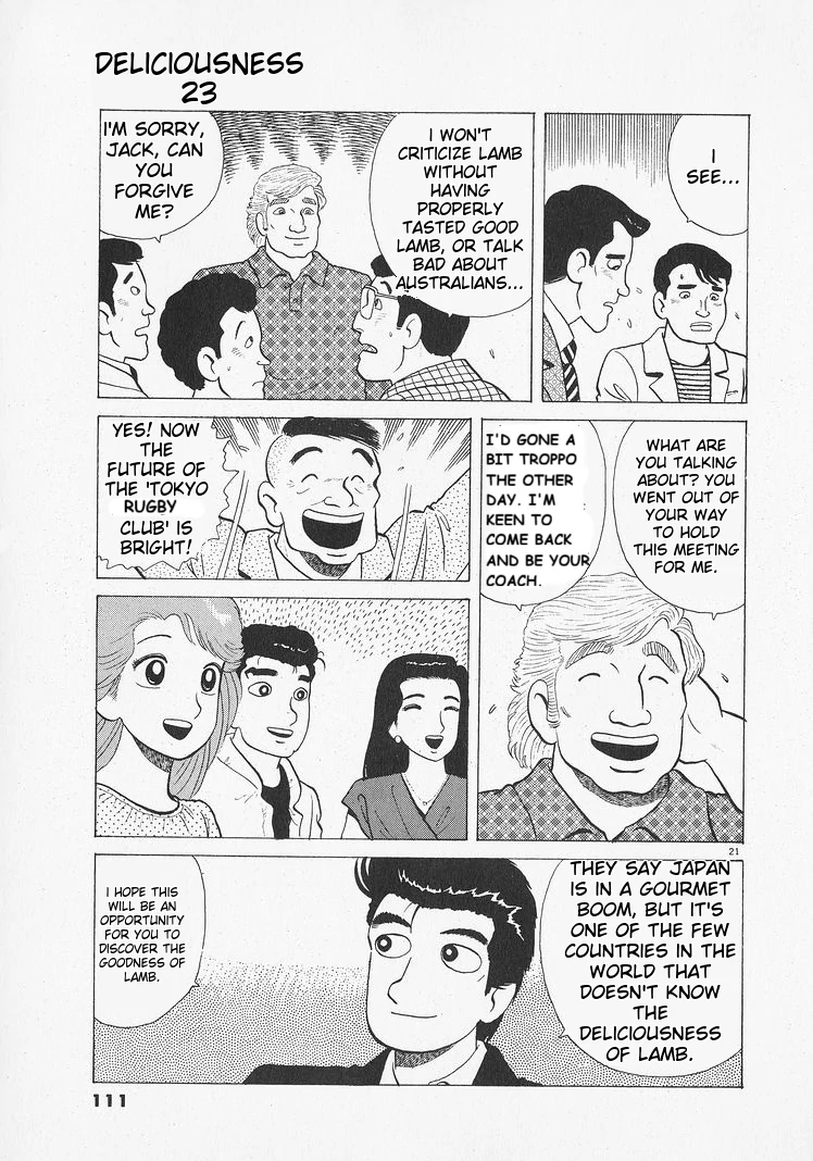 Oishinbo - Manga Chapter 212 - page 21