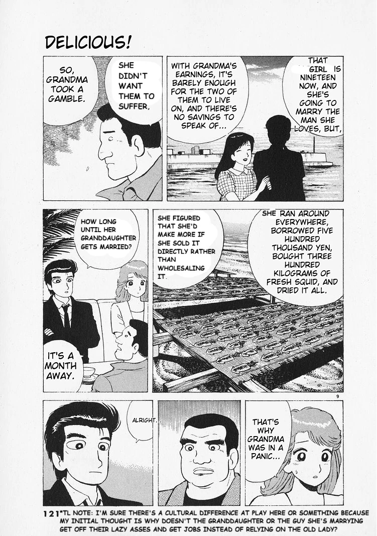 Oishinbo - Manga Chapter 213 - page 9