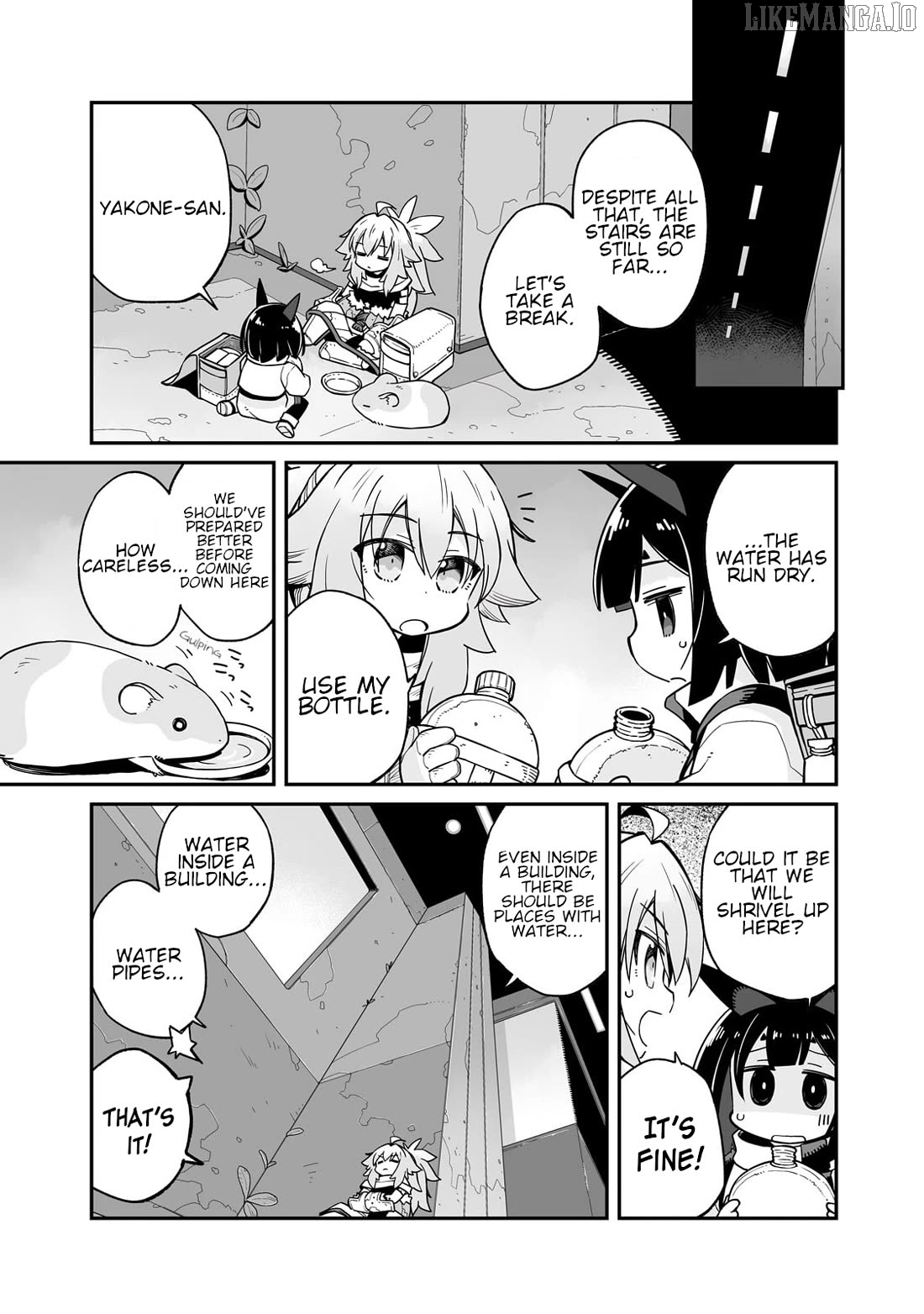 Even If the World is Over it's Fun to Live Chapter 34.2 - page 2