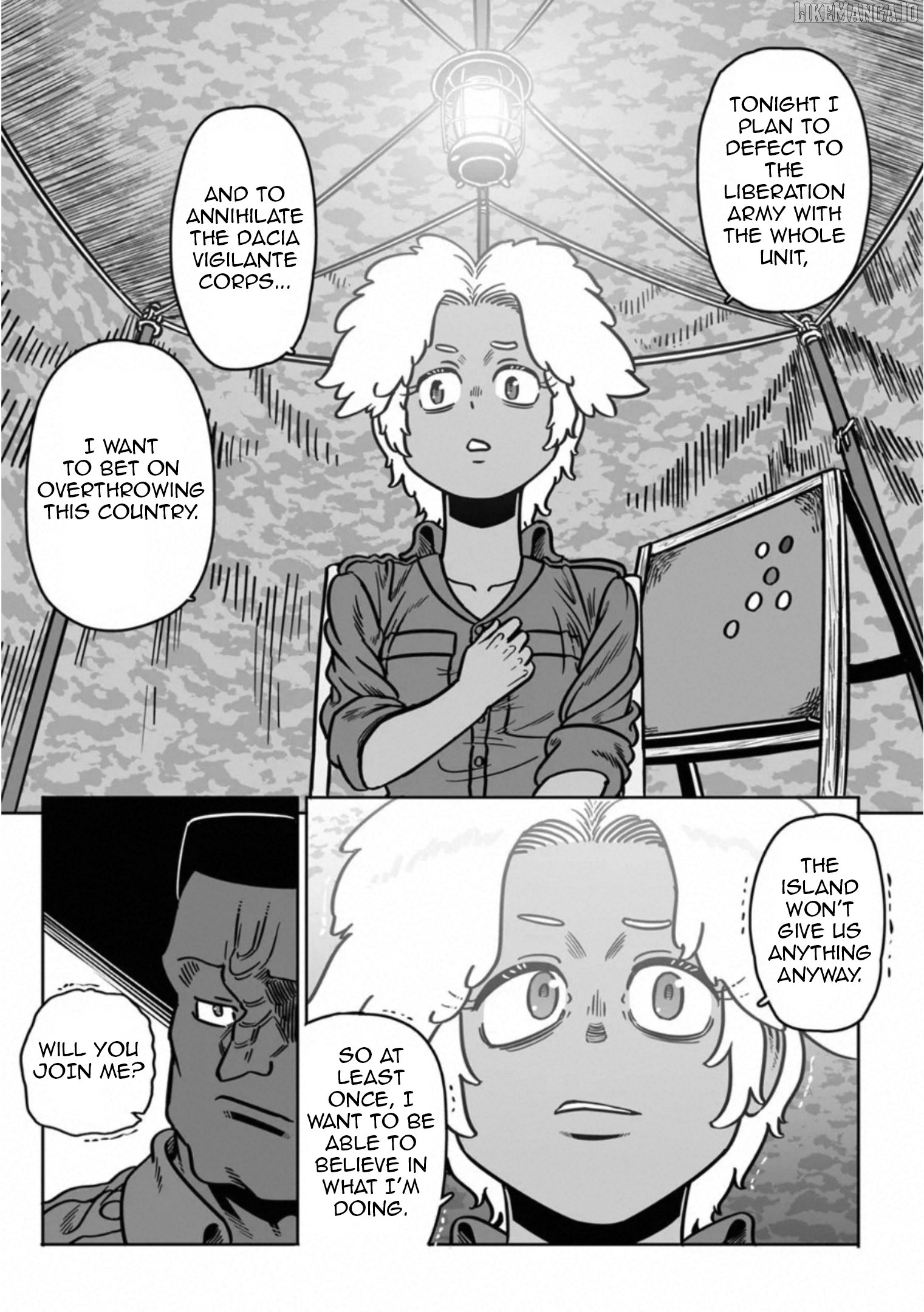 Groundless - Sekigan no Sogekihei Chapter 38 - page 16