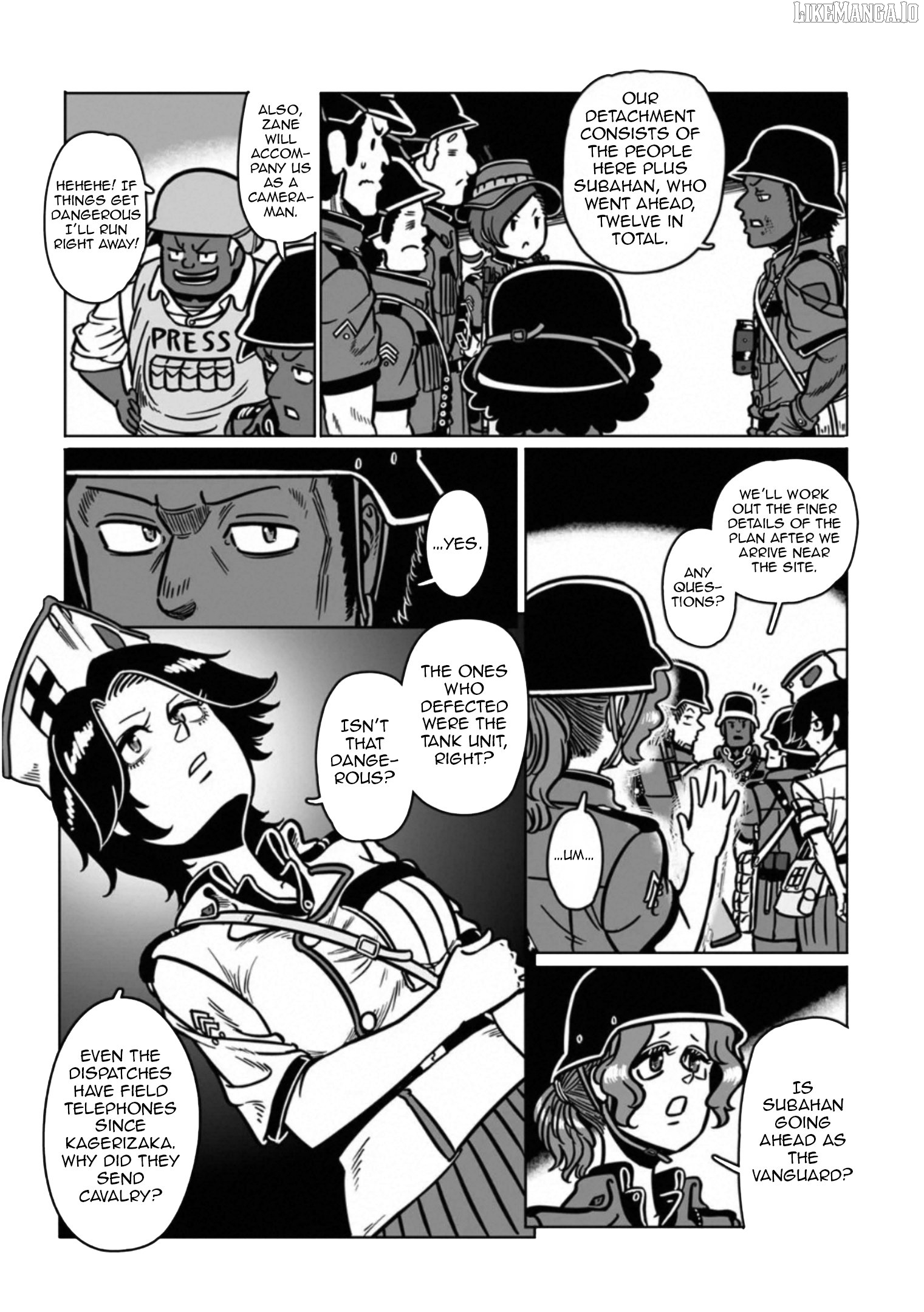 Groundless - Sekigan no Sogekihei Chapter 38 - page 21