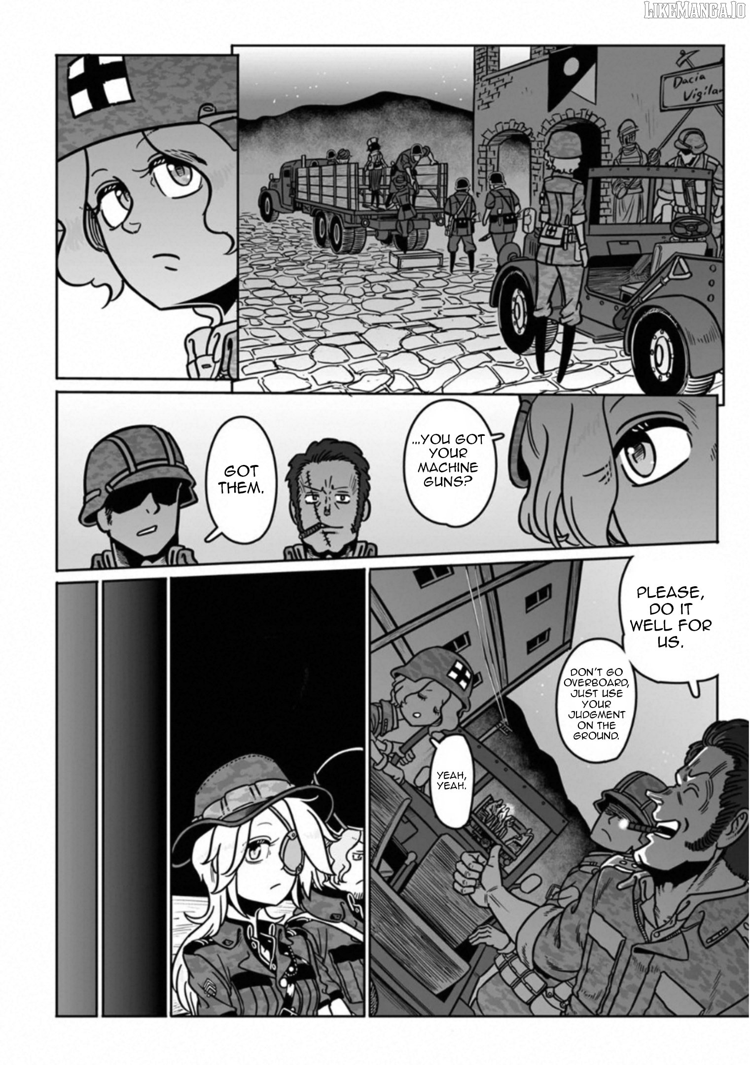 Groundless - Sekigan no Sogekihei Chapter 38 - page 23