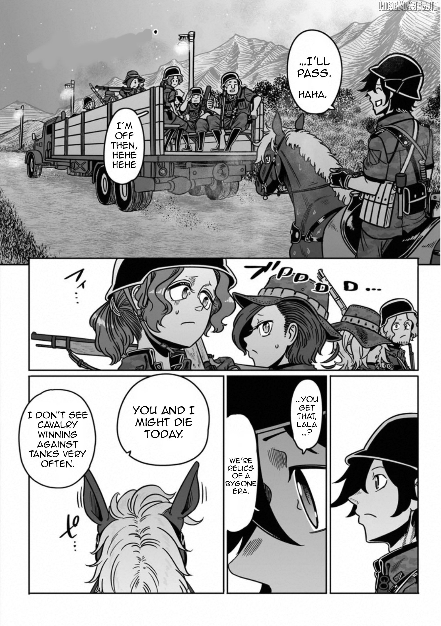 Groundless - Sekigan no Sogekihei Chapter 38 - page 25