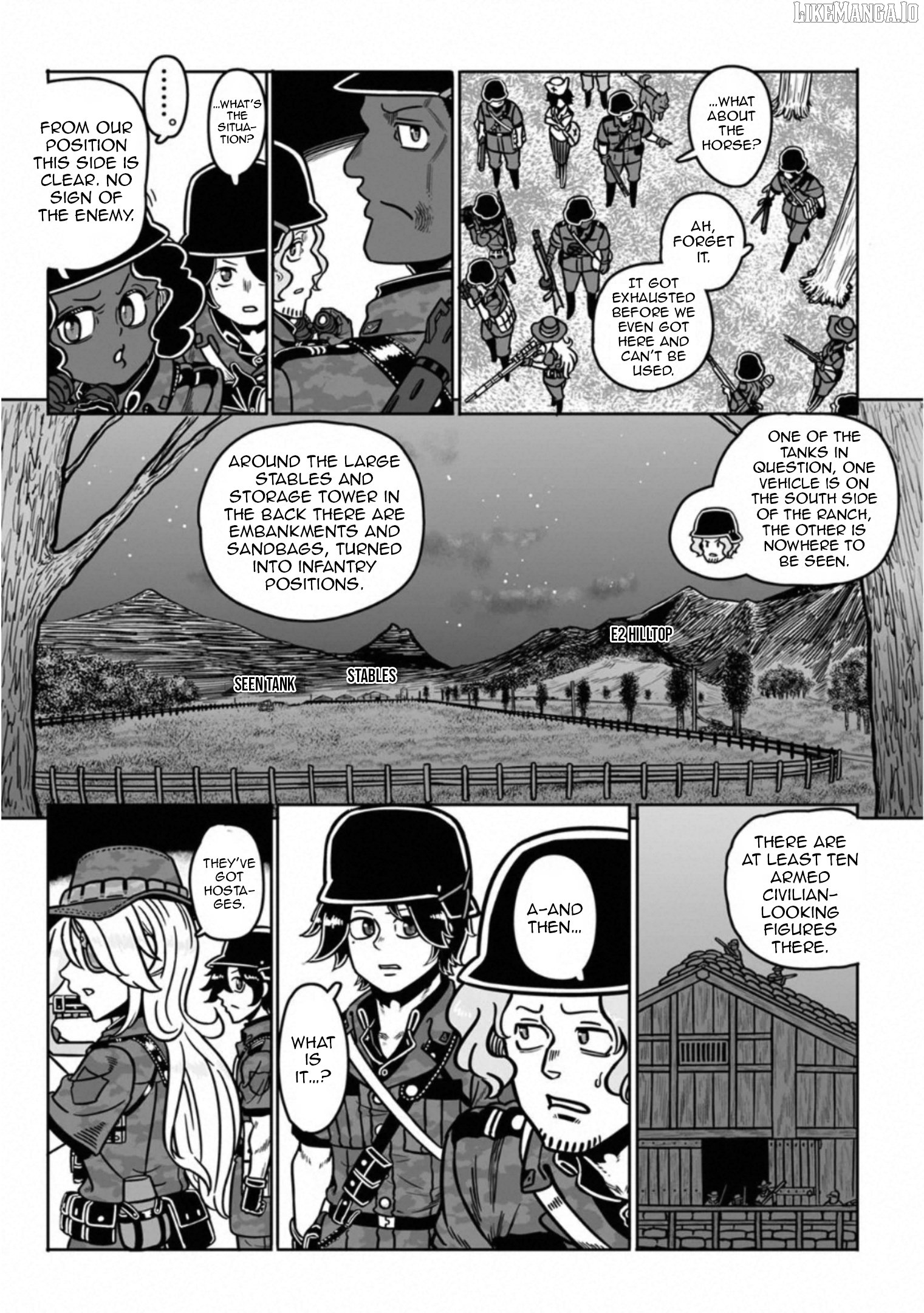 Groundless - Sekigan no Sogekihei Chapter 38 - page 28