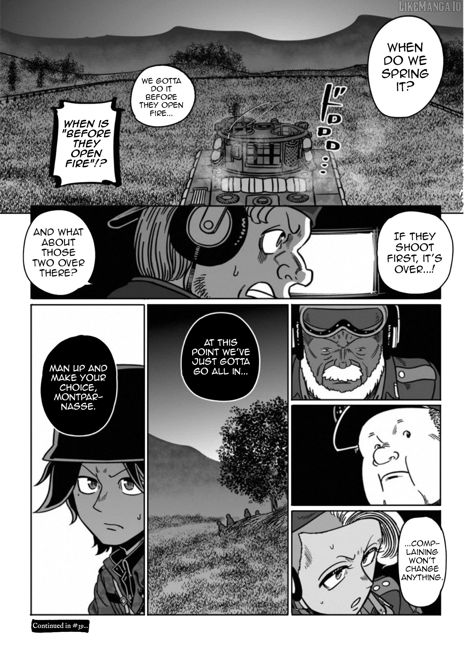 Groundless - Sekigan no Sogekihei Chapter 38 - page 35