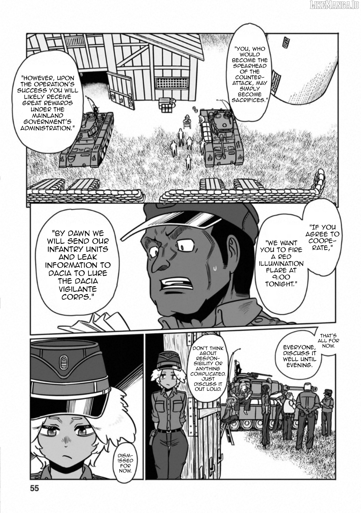 Groundless - Sekigan no Sogekihei Chapter 38 - page 6