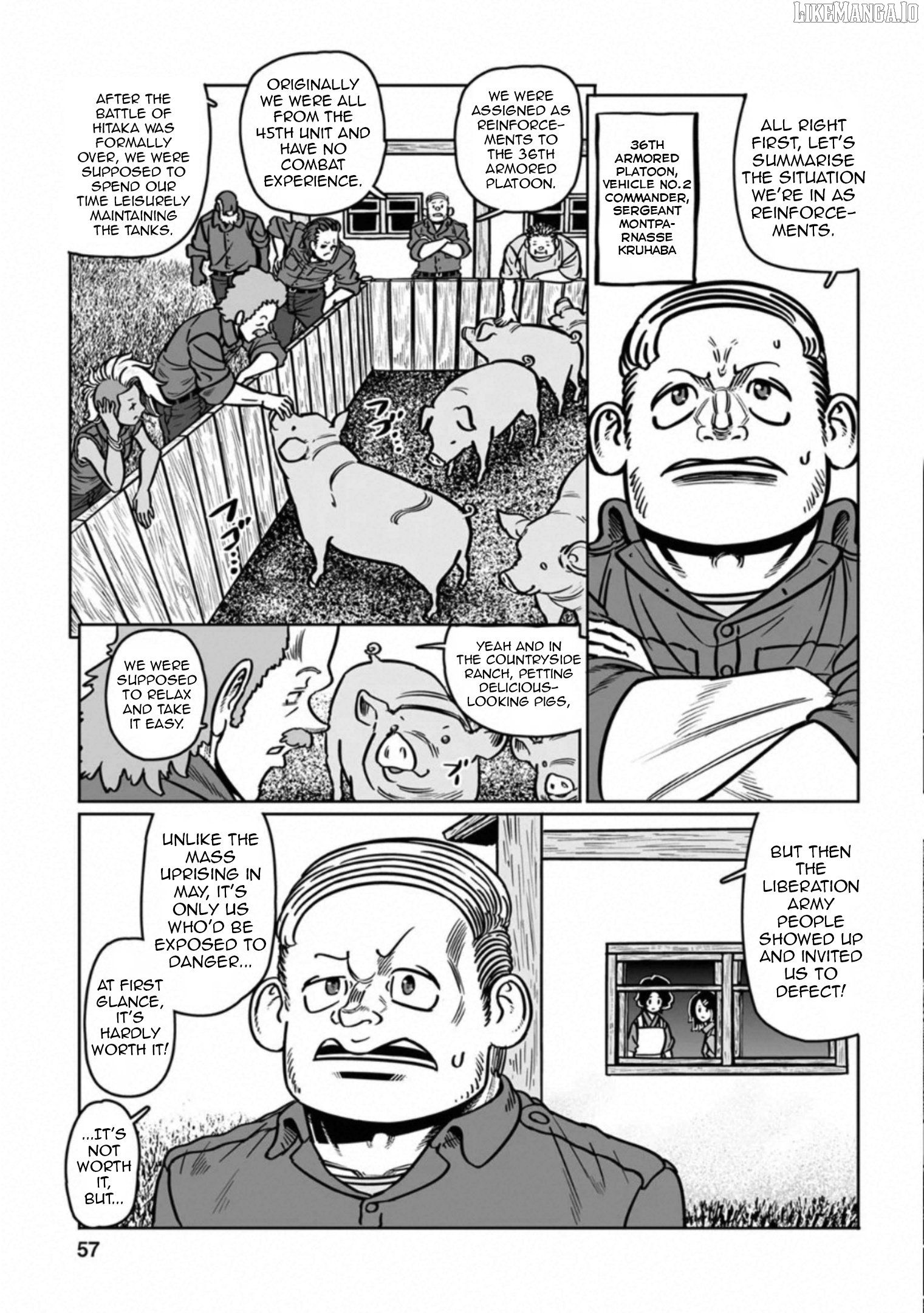 Groundless - Sekigan no Sogekihei Chapter 38 - page 8