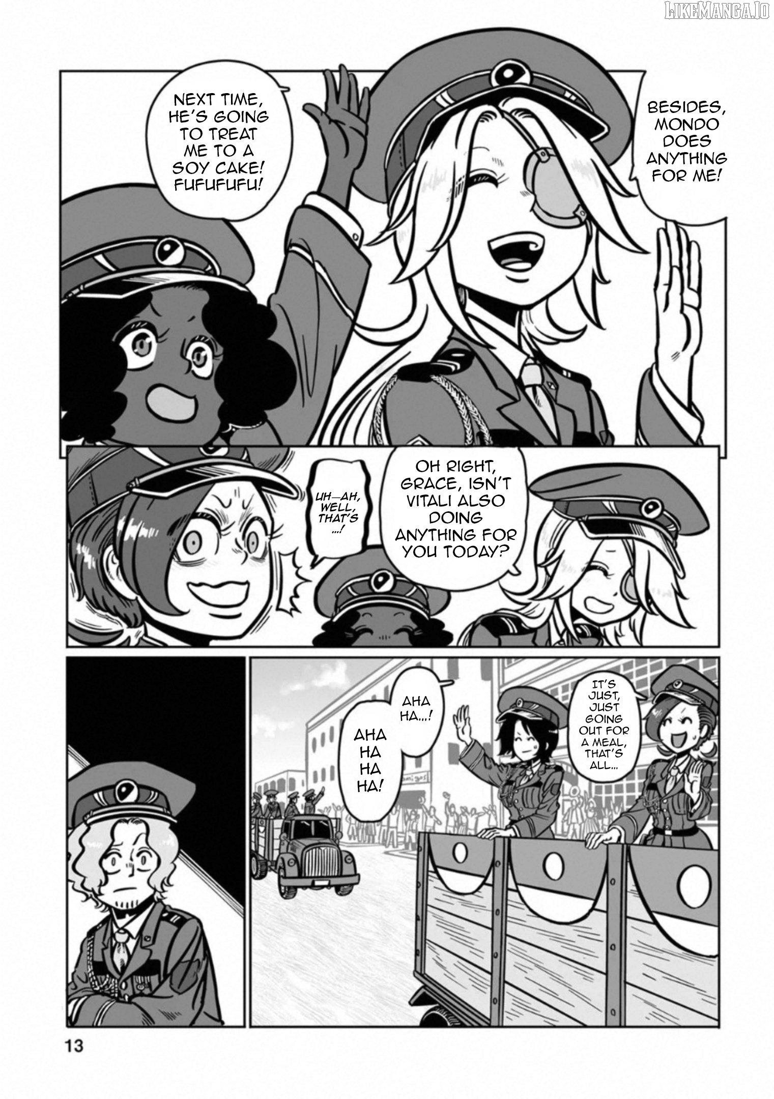 Groundless - Sekigan no Sogekihei Chapter 37 - page 14