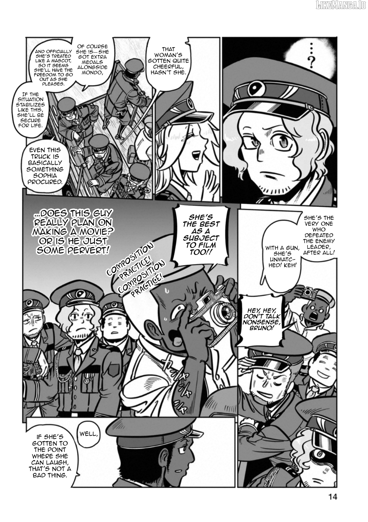 Groundless - Sekigan no Sogekihei Chapter 37 - page 15