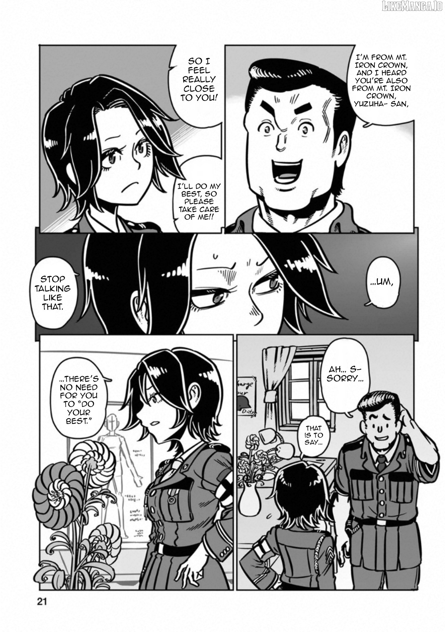 Groundless - Sekigan no Sogekihei Chapter 37 - page 22