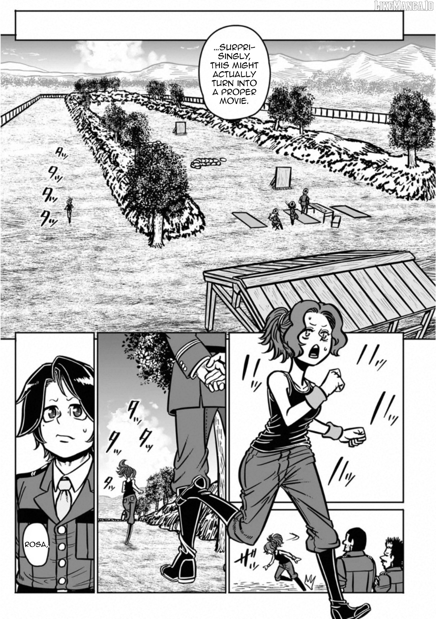 Groundless - Sekigan no Sogekihei Chapter 37 - page 28