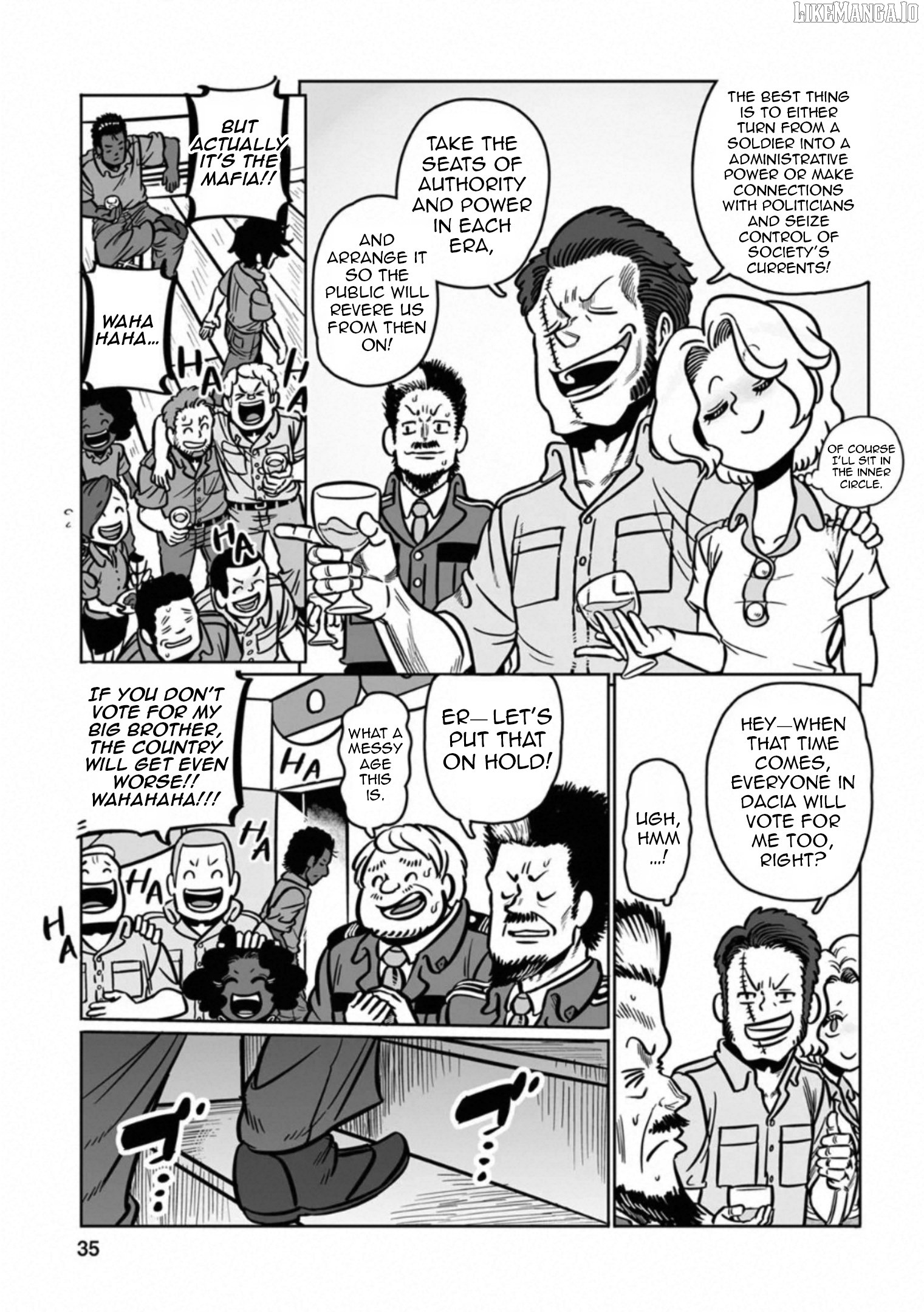 Groundless - Sekigan no Sogekihei Chapter 37 - page 36