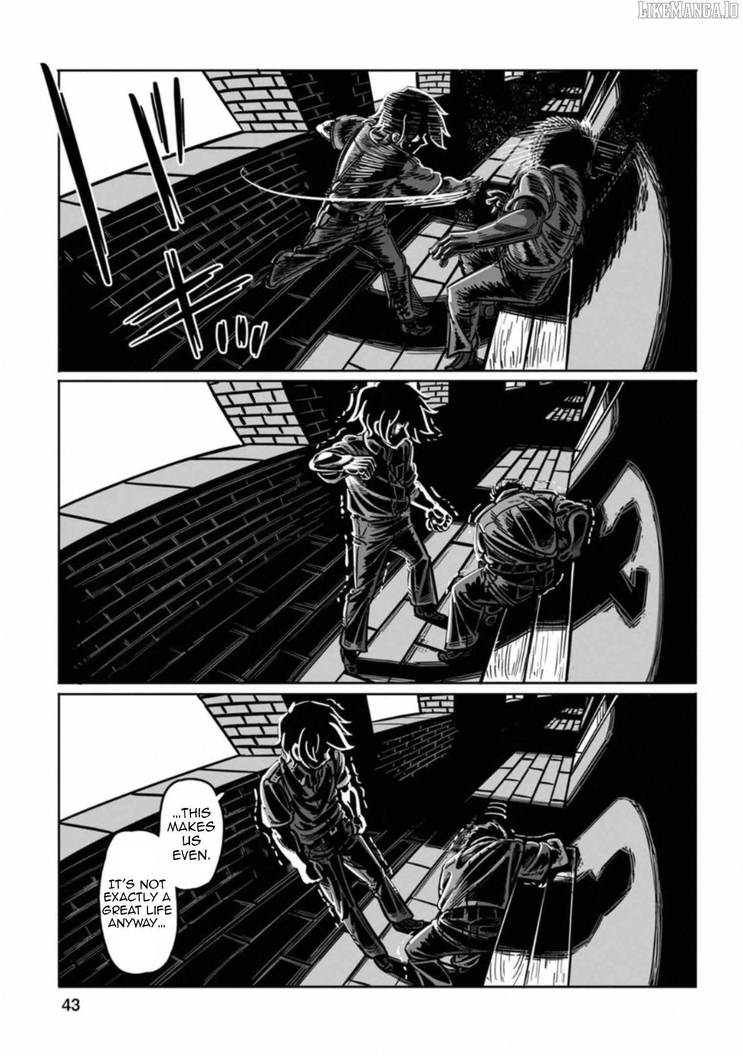 Groundless - Sekigan no Sogekihei Chapter 37 - page 44