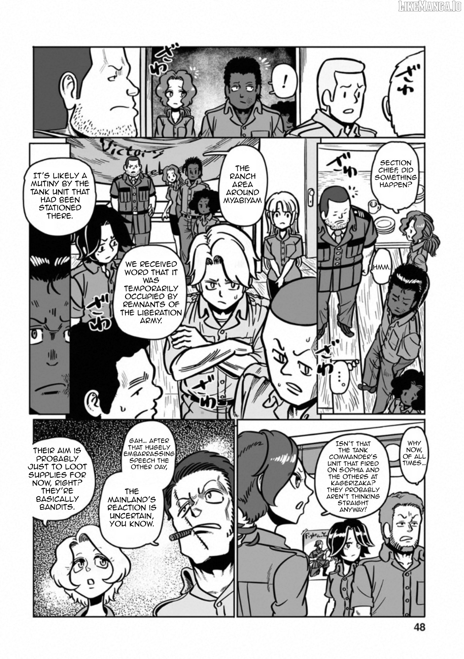 Groundless - Sekigan no Sogekihei Chapter 37 - page 49