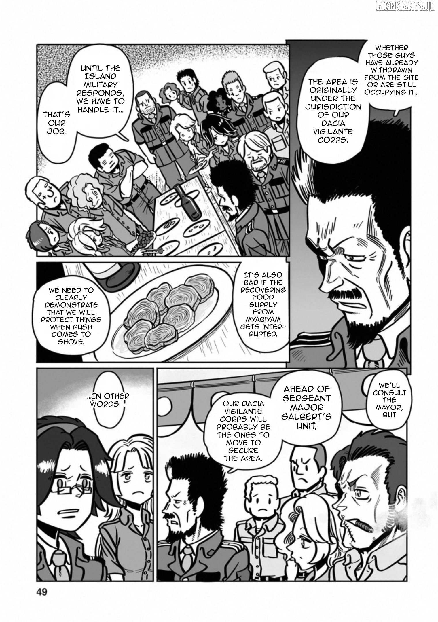 Groundless - Sekigan no Sogekihei Chapter 37 - page 50