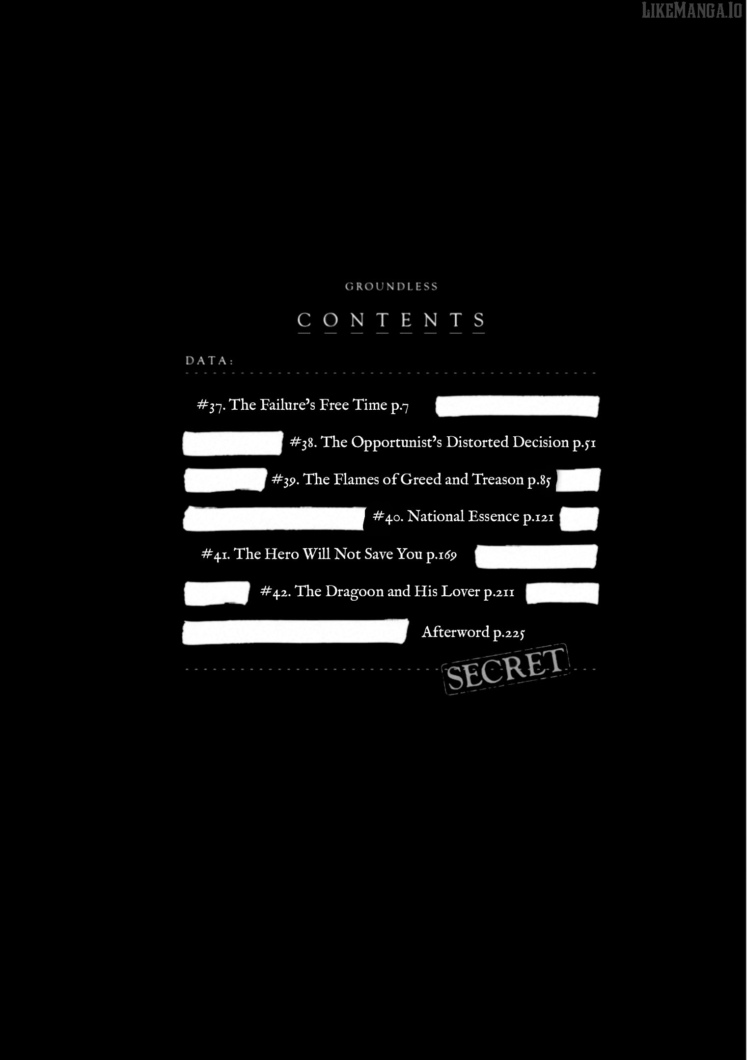 Groundless - Sekigan no Sogekihei Chapter 37 - page 7