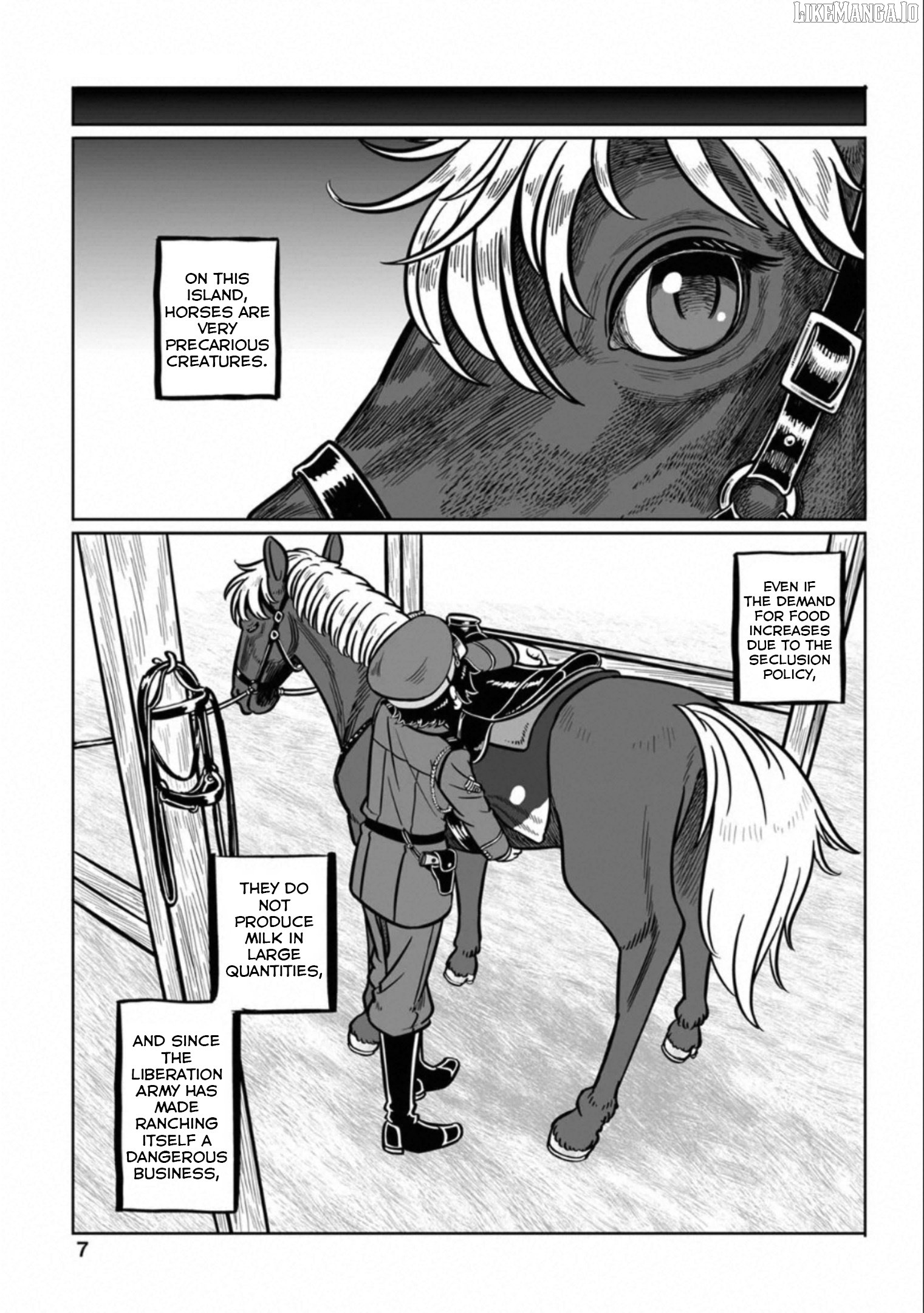 Groundless - Sekigan no Sogekihei Chapter 37 - page 8