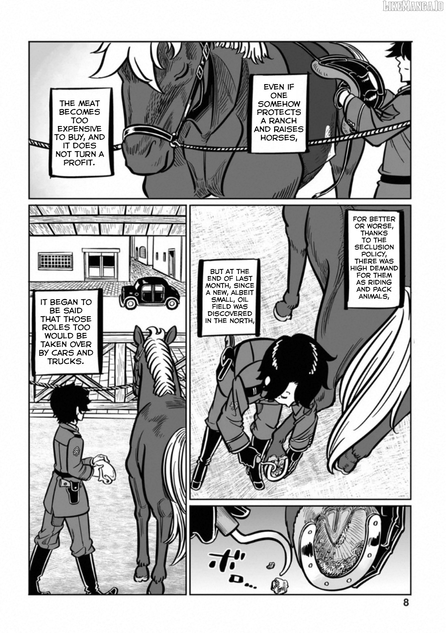 Groundless - Sekigan no Sogekihei Chapter 37 - page 9