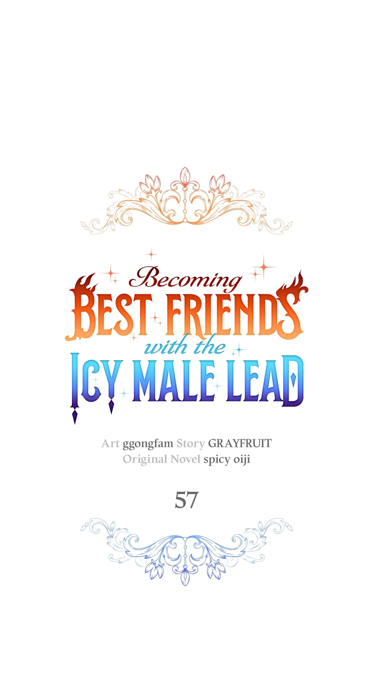 Becoming Best Friends With the Icy Male Lead Chapter 57 - page 40