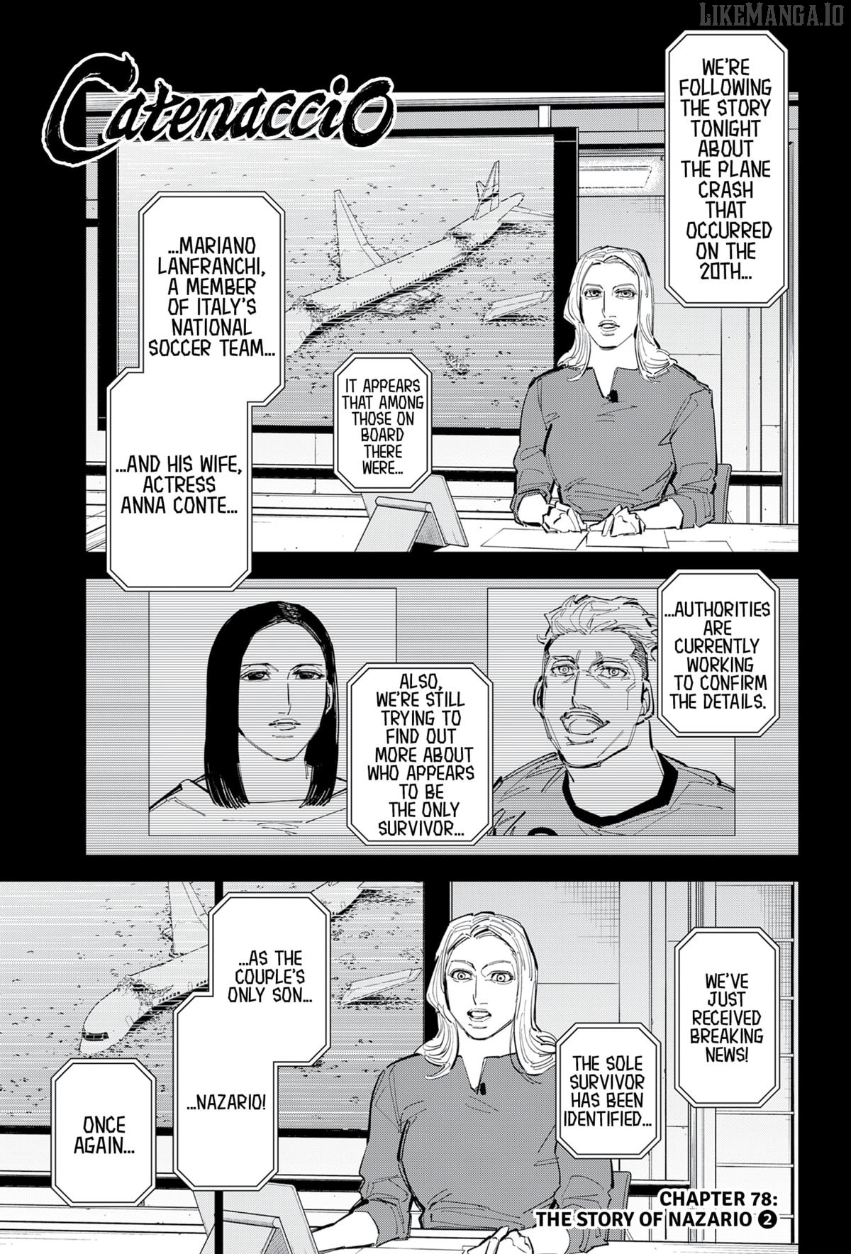Catenaccio - Manga Chapter 78 - page 1