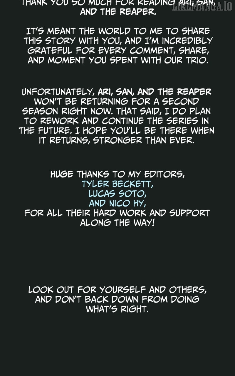 Ari, San, and the Reaper Chapter 61 - page 32