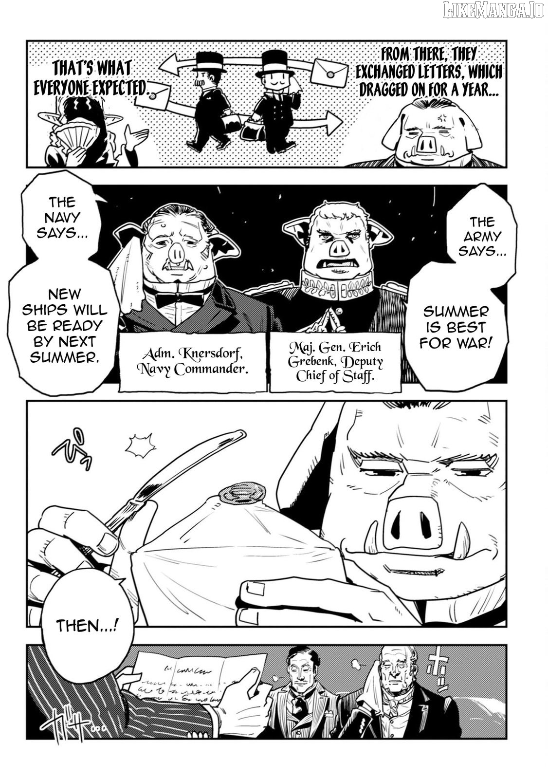 Orcsen Oukokushi – Yaban na Ooku no Kuni wa, Ikanishite Heiwa na Elf no Kuni wo Yakiharau ni Itatta ka Chapter 11 - page 44