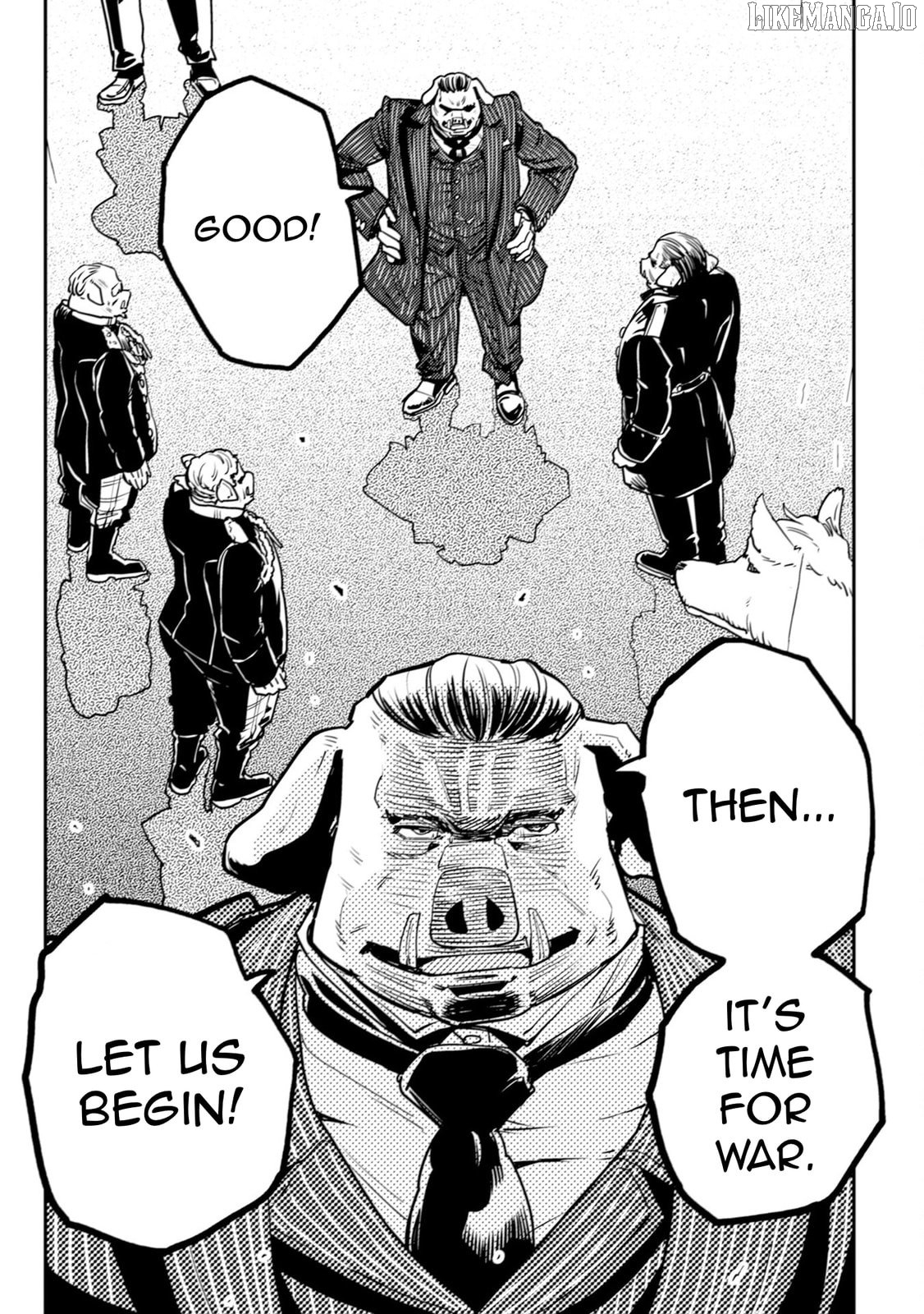 Orcsen Oukokushi – Yaban na Ooku no Kuni wa, Ikanishite Heiwa na Elf no Kuni wo Yakiharau ni Itatta ka Chapter 11 - page 54