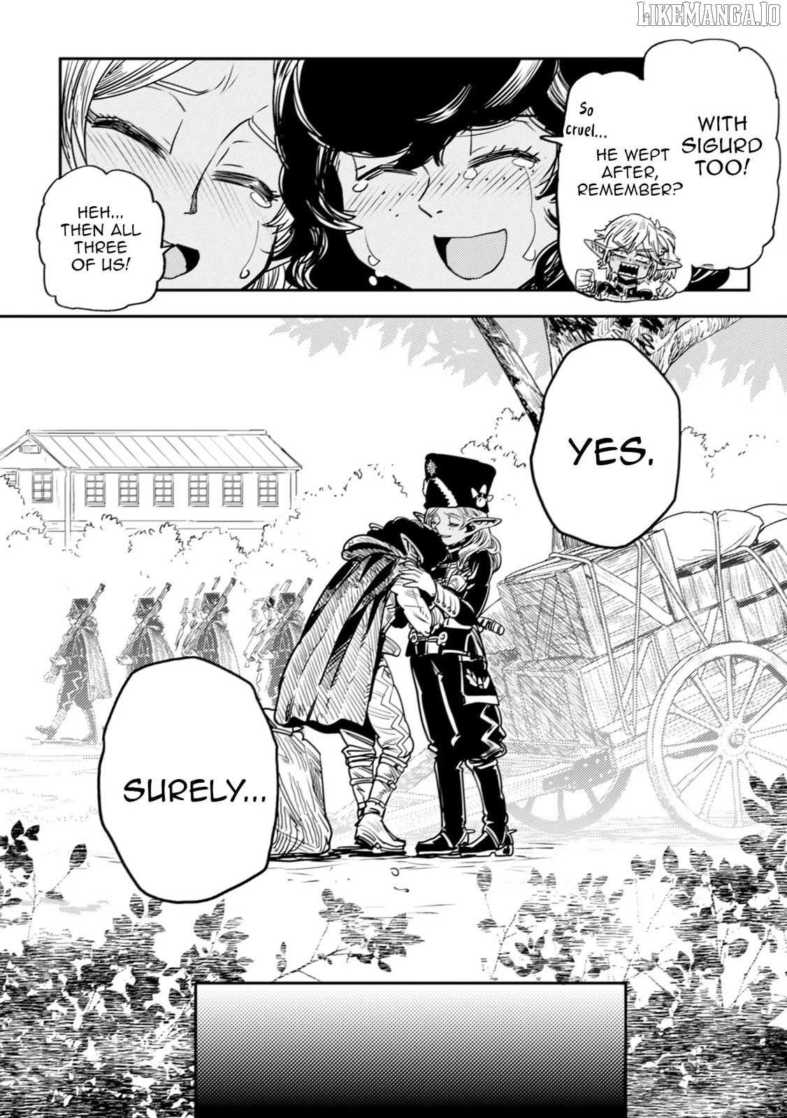 Orcsen Oukokushi – Yaban na Ooku no Kuni wa, Ikanishite Heiwa na Elf no Kuni wo Yakiharau ni Itatta ka Chapter 12 - page 44