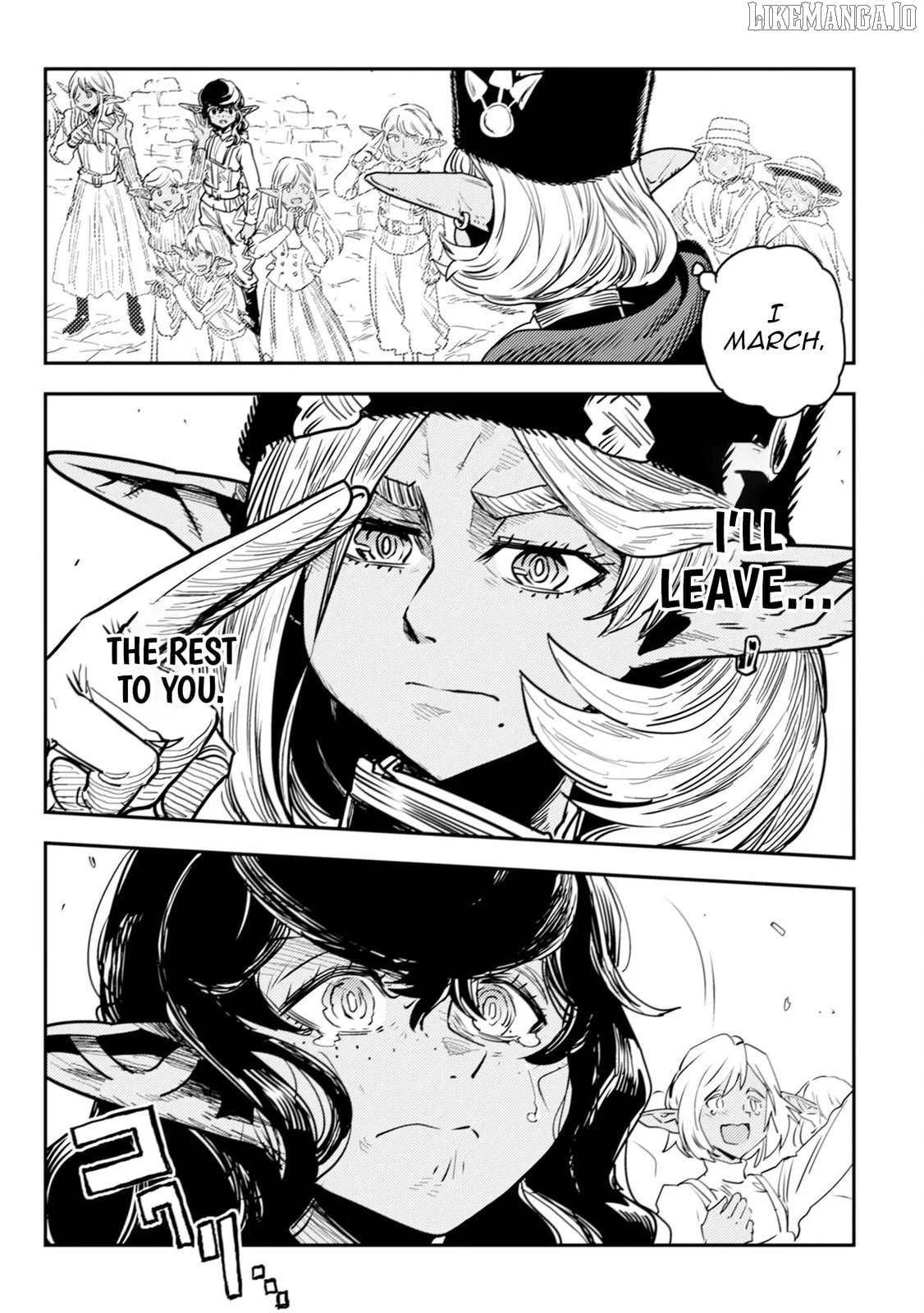 Orcsen Oukokushi – Yaban na Ooku no Kuni wa, Ikanishite Heiwa na Elf no Kuni wo Yakiharau ni Itatta ka Chapter 12 - page 47