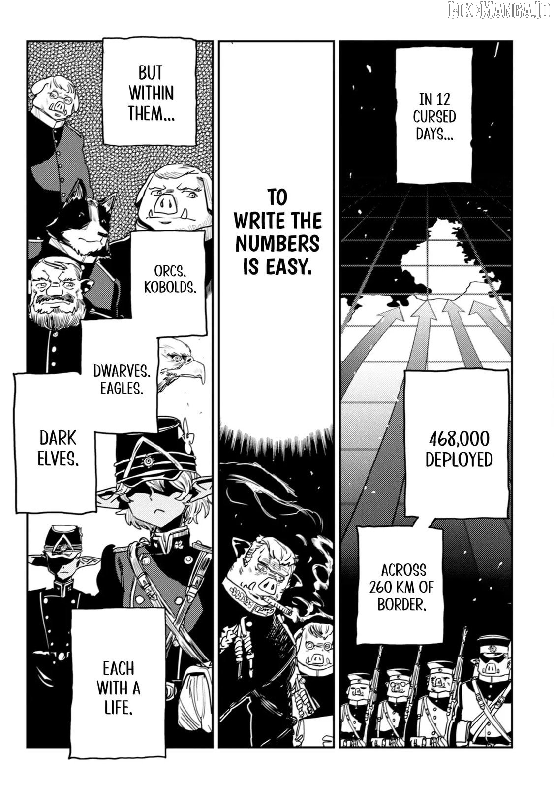 Orcsen Oukokushi – Yaban na Ooku no Kuni wa, Ikanishite Heiwa na Elf no Kuni wo Yakiharau ni Itatta ka Chapter 12 - page 49