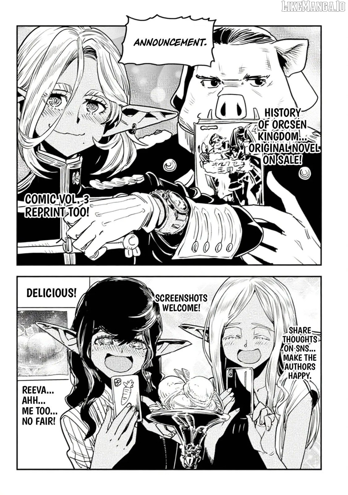 Orcsen Oukokushi – Yaban na Ooku no Kuni wa, Ikanishite Heiwa na Elf no Kuni wo Yakiharau ni Itatta ka Chapter 12 - page 57