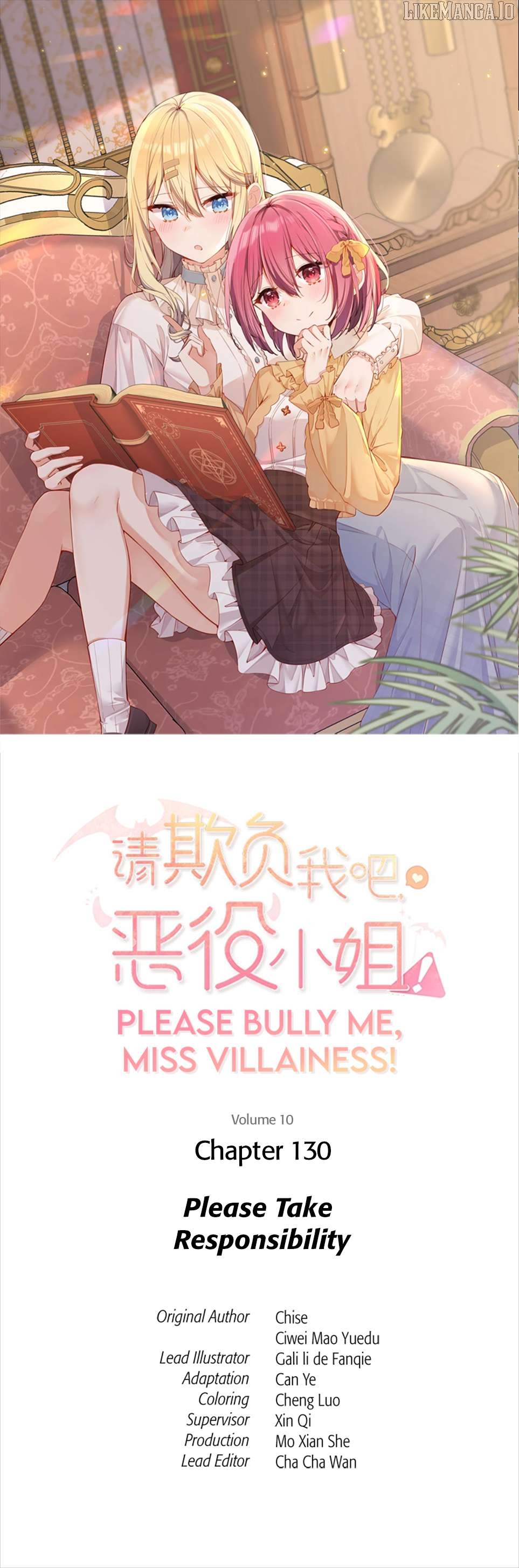 Please Bully Me, Miss Villainess! Chapter 130 - page 1